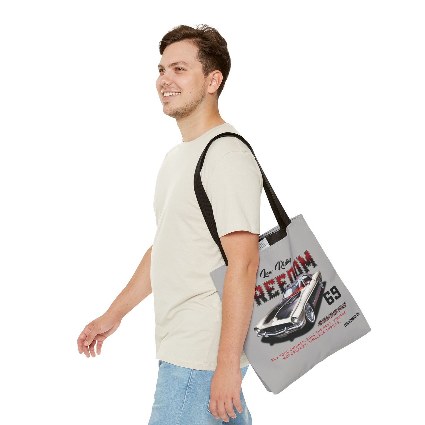 Canvas Tote Bag – Classic Vintage Car - retro2nova