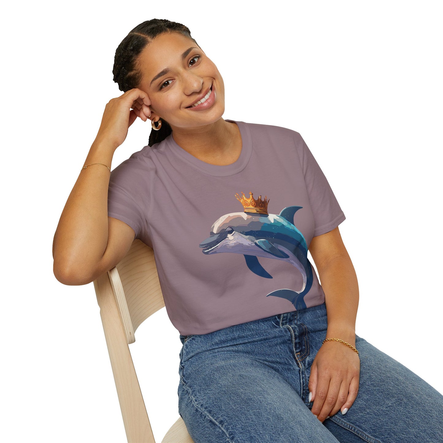 Dolphin Shirts, Shirt with Dolphin, Fish Tee Shirt, Animal Shirt