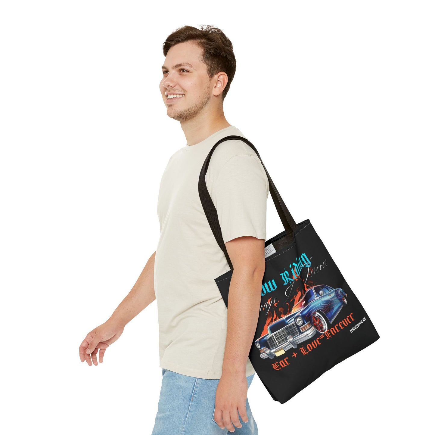Canvas Tote Bag – Classic Vintage Car - retro2nova