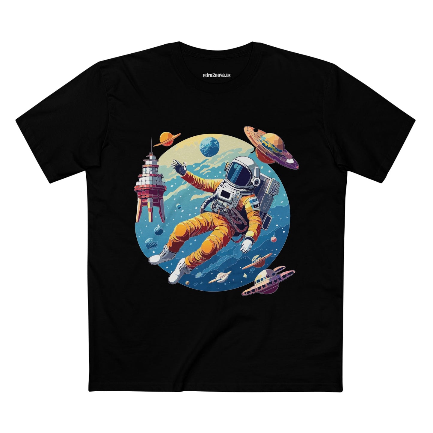 Cosmos Shirt, Astronaut Shirt Retro2Nova