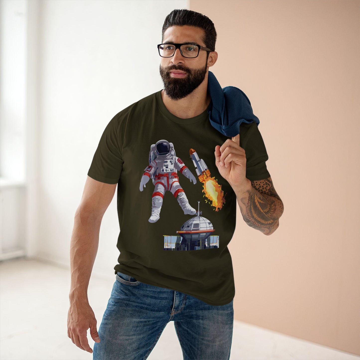 Cosmos Shirt, Astronaut Shirt Retro2Nova