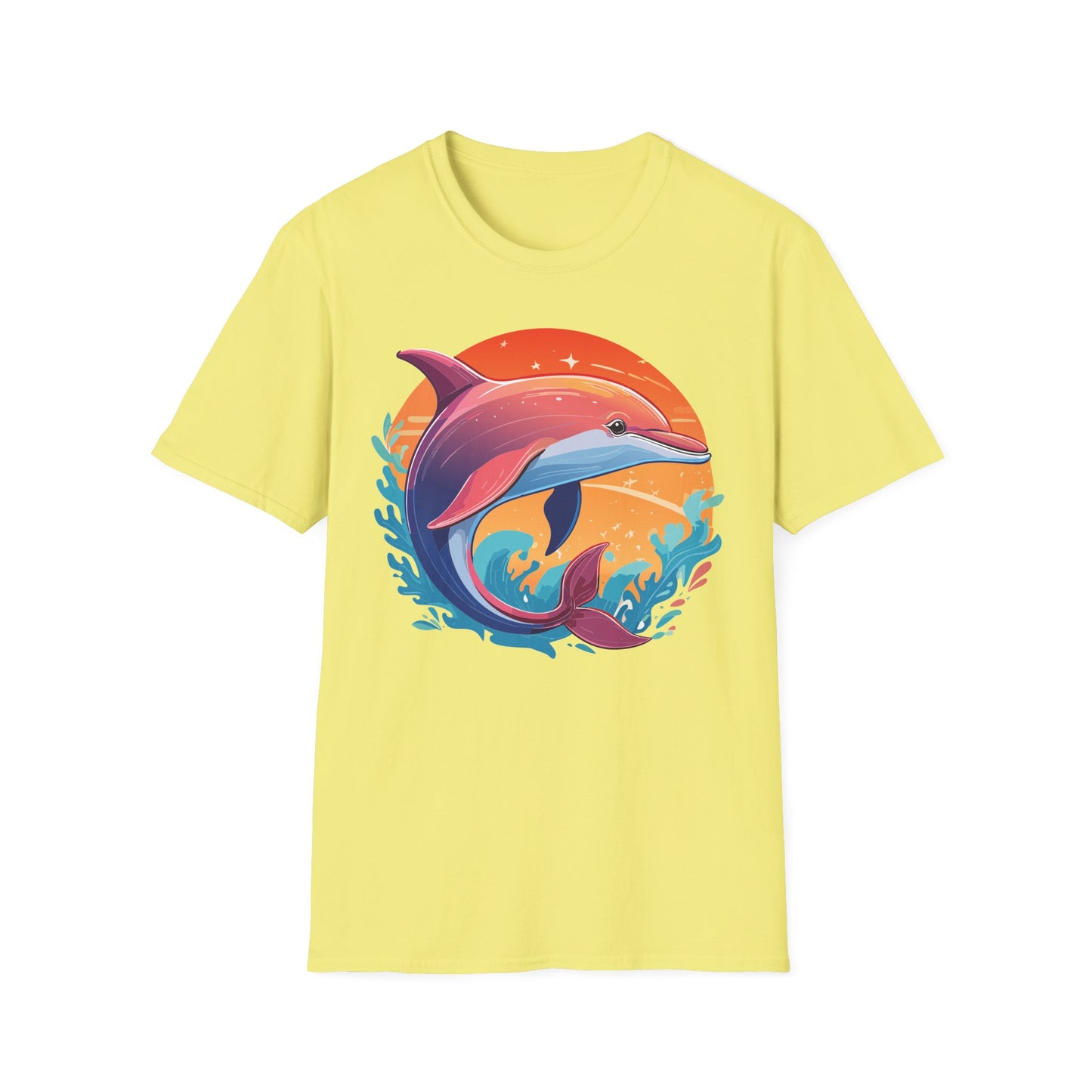 Dolphin Shirts, Shirt with Dolphin, Fish Tee Shirt, Animal Shirt