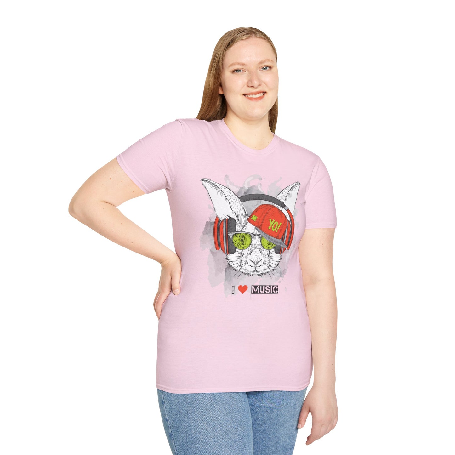 I love Music Animals Shirts, Shirt with Animals, Animals with Headphones Shirt