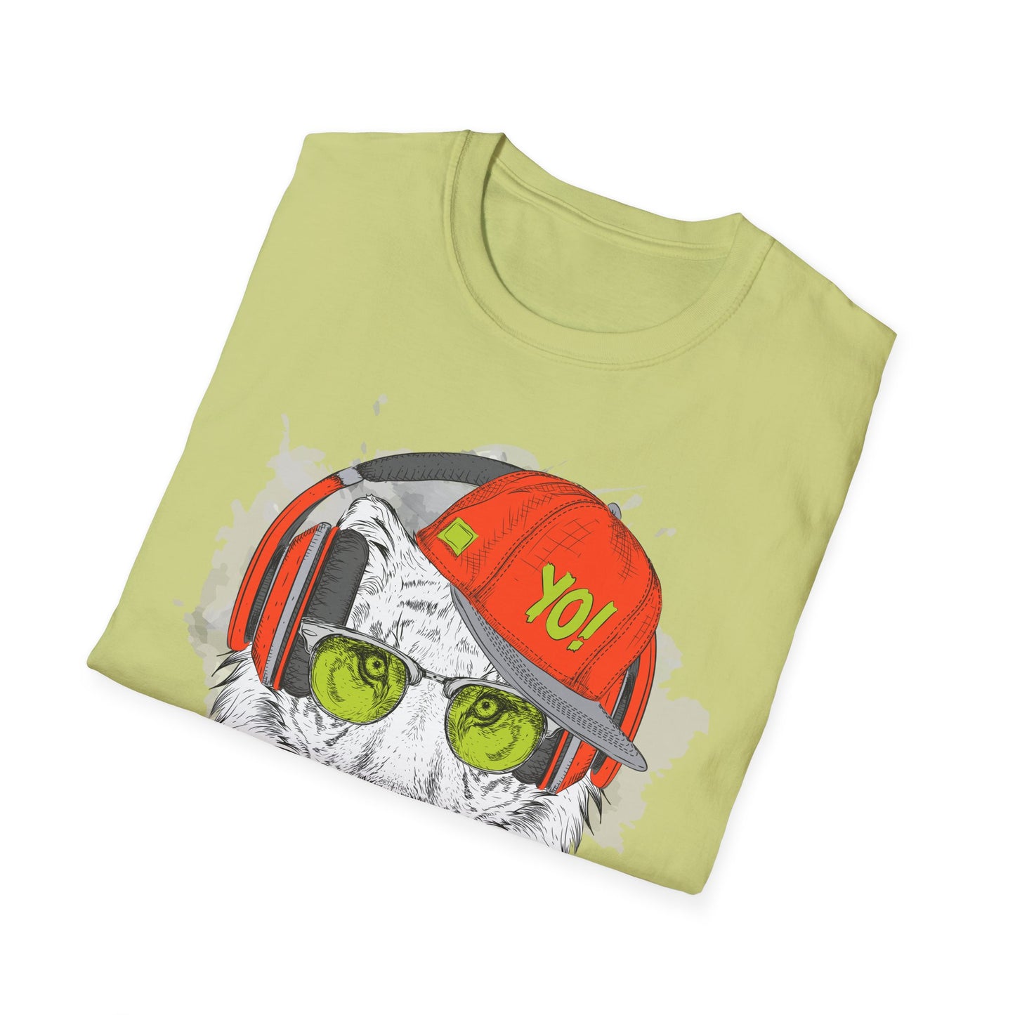 I love Music Animals Shirts, Shirt with Animals, Animals with Headphones Shirt