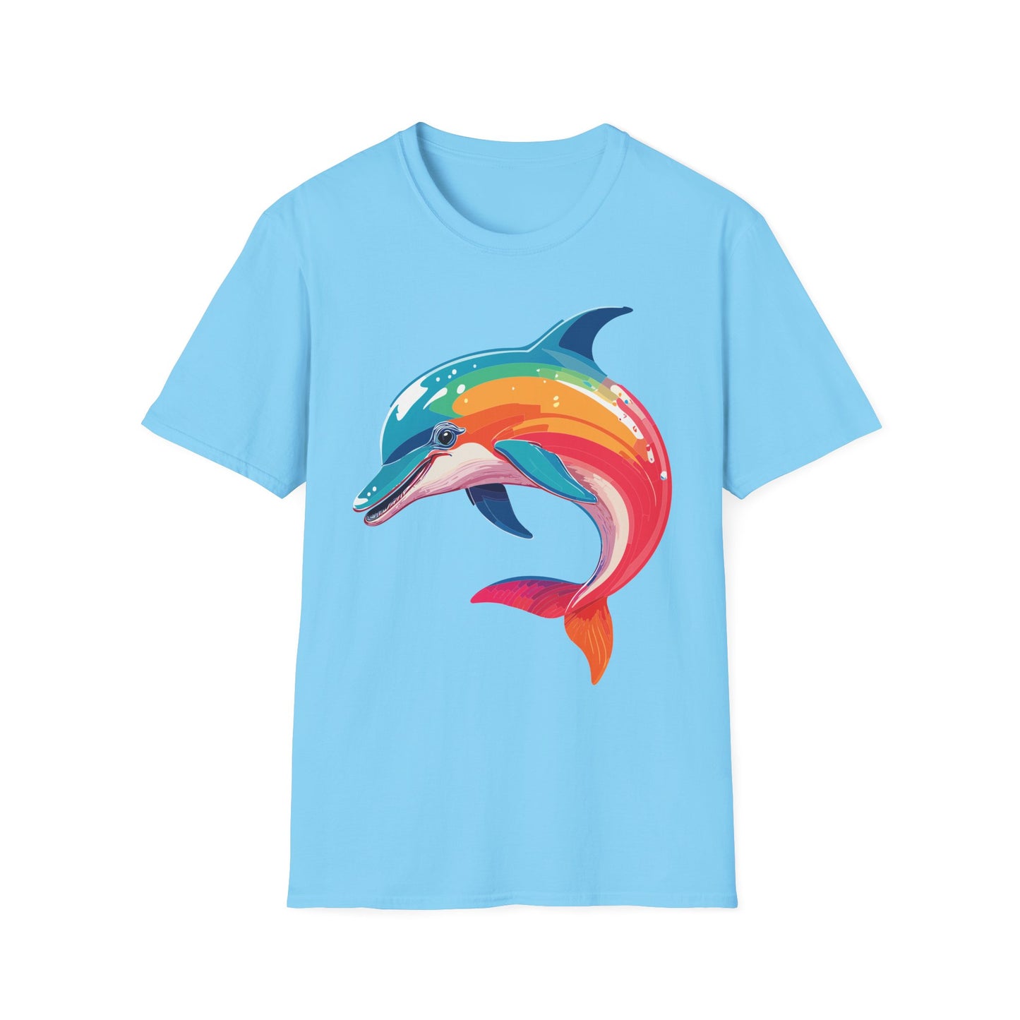 Dolphin Shirts, Shirt with Dolphin, Fish Tee Shirt, Animal Shirt