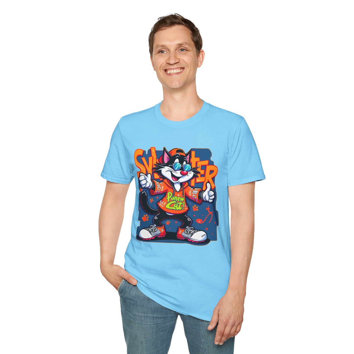 T Shirt with Cartoon, Cartoon on T Shirt, Animation Shirt, T Shirt with Animation, Funny Animals Tee Shirt