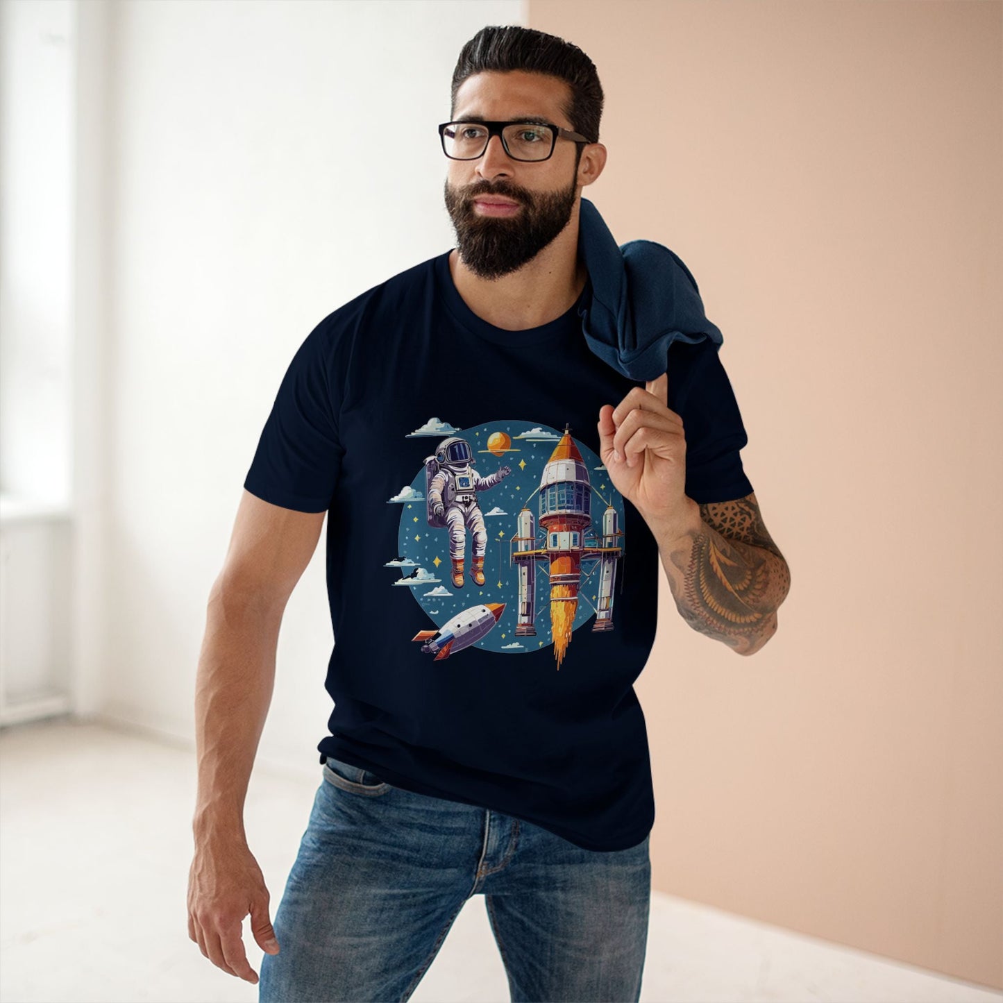 Cosmos Shirt, Astronaut Shirt Retro2Nova
