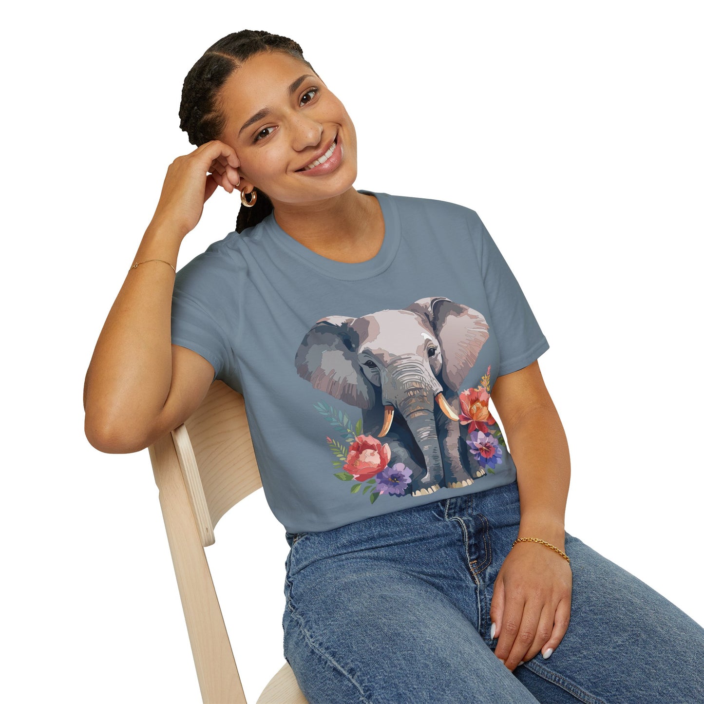 Elephant T-Shirt, Elephant T Shirt, Shirt with Elephant, Shirt with Animal