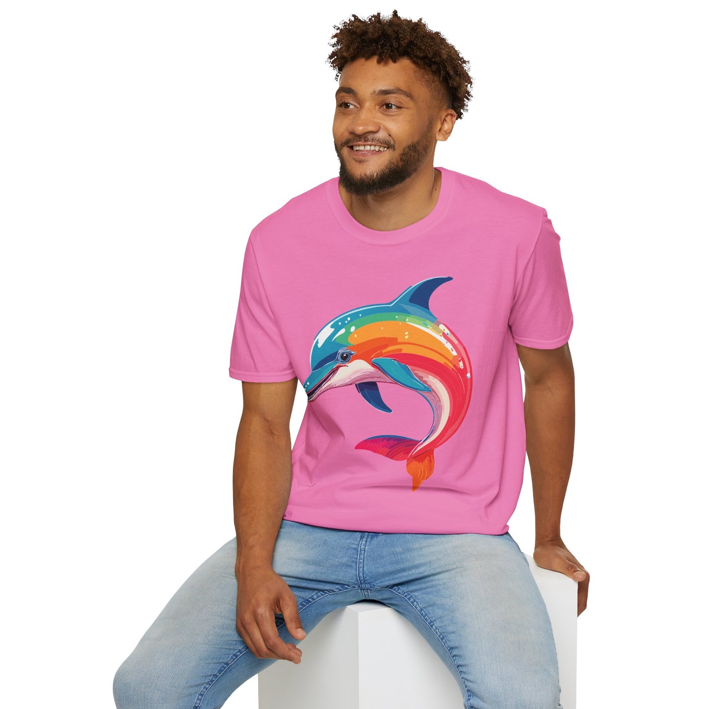 Dolphin Shirts, Shirt with Dolphin, Fish Tee Shirt, Animal Shirt
