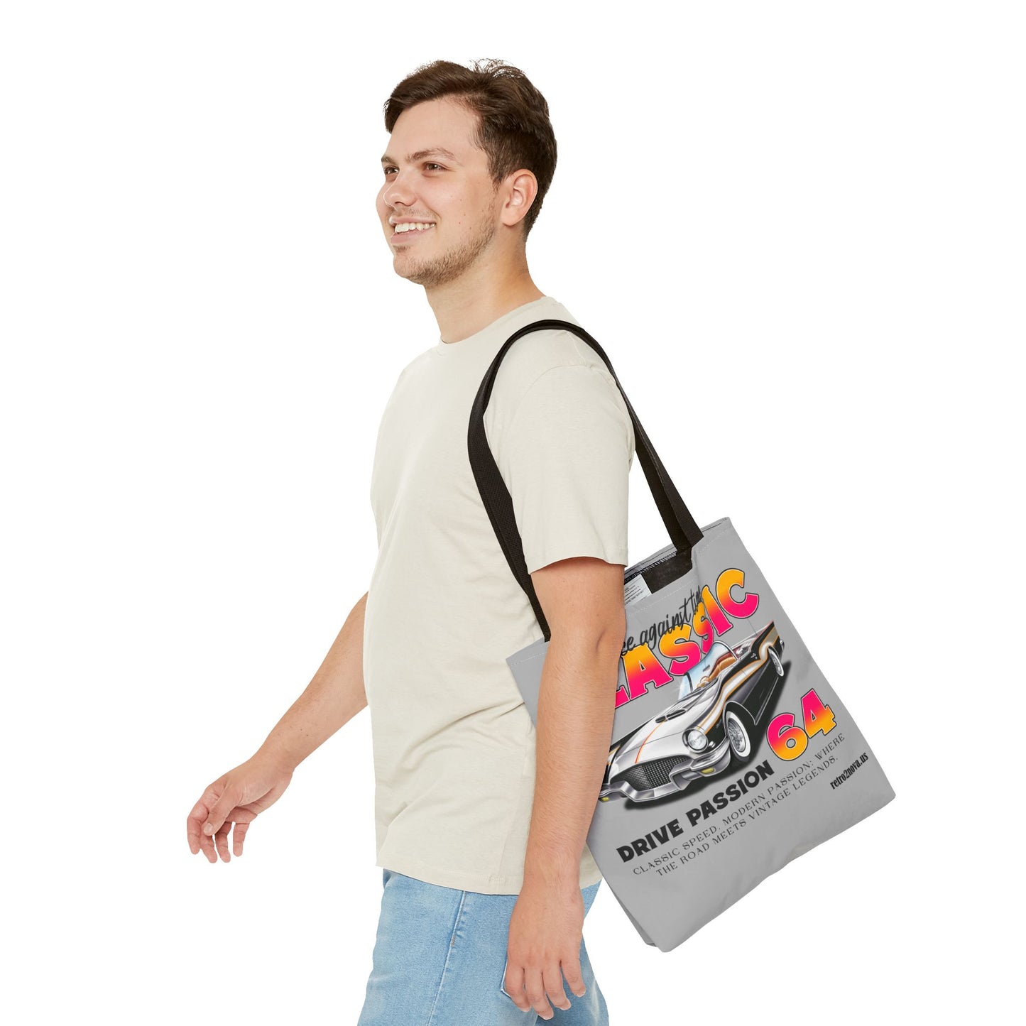 Canvas Tote Bag – Classic Vintage Car - retro2nova