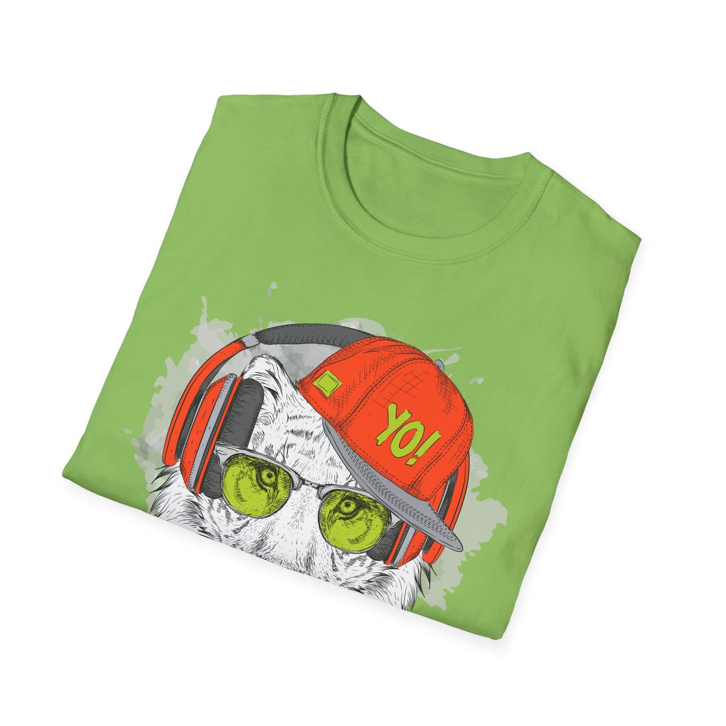 I love Music Animals Shirts, Shirt with Animals, Animals with Headphones Shirt