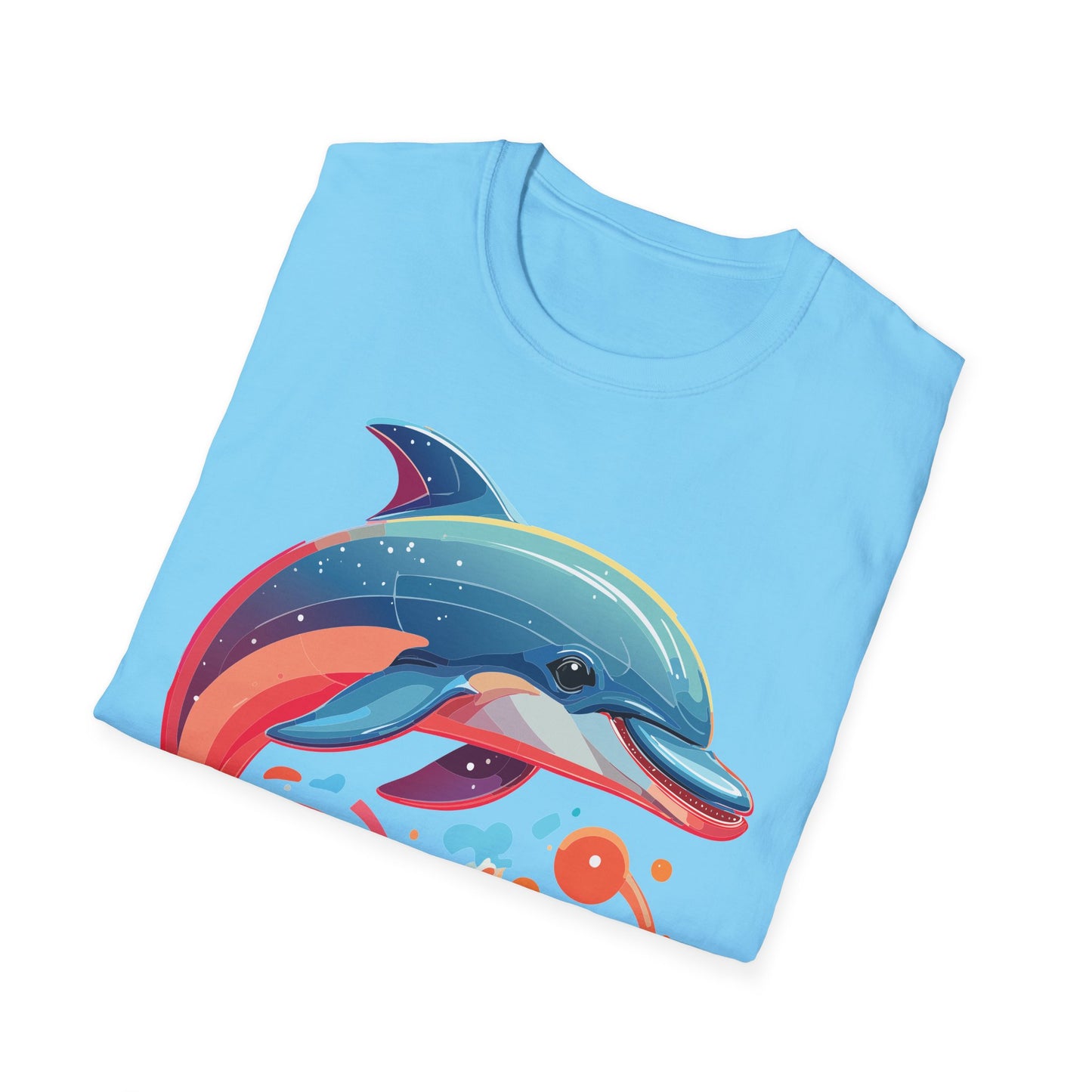 Dolphin Shirts, Shirt with Dolphin, Fish Tee Shirt, Animal Shirt