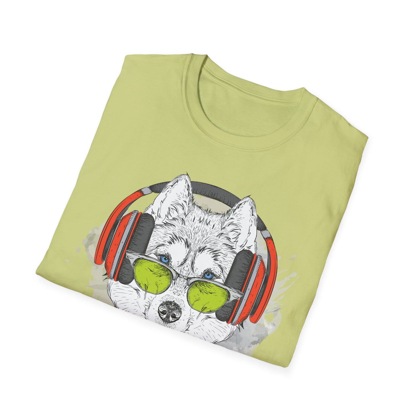 I love Music Animals Shirts, Shirt with Animals, Animals with Headphones Shirt