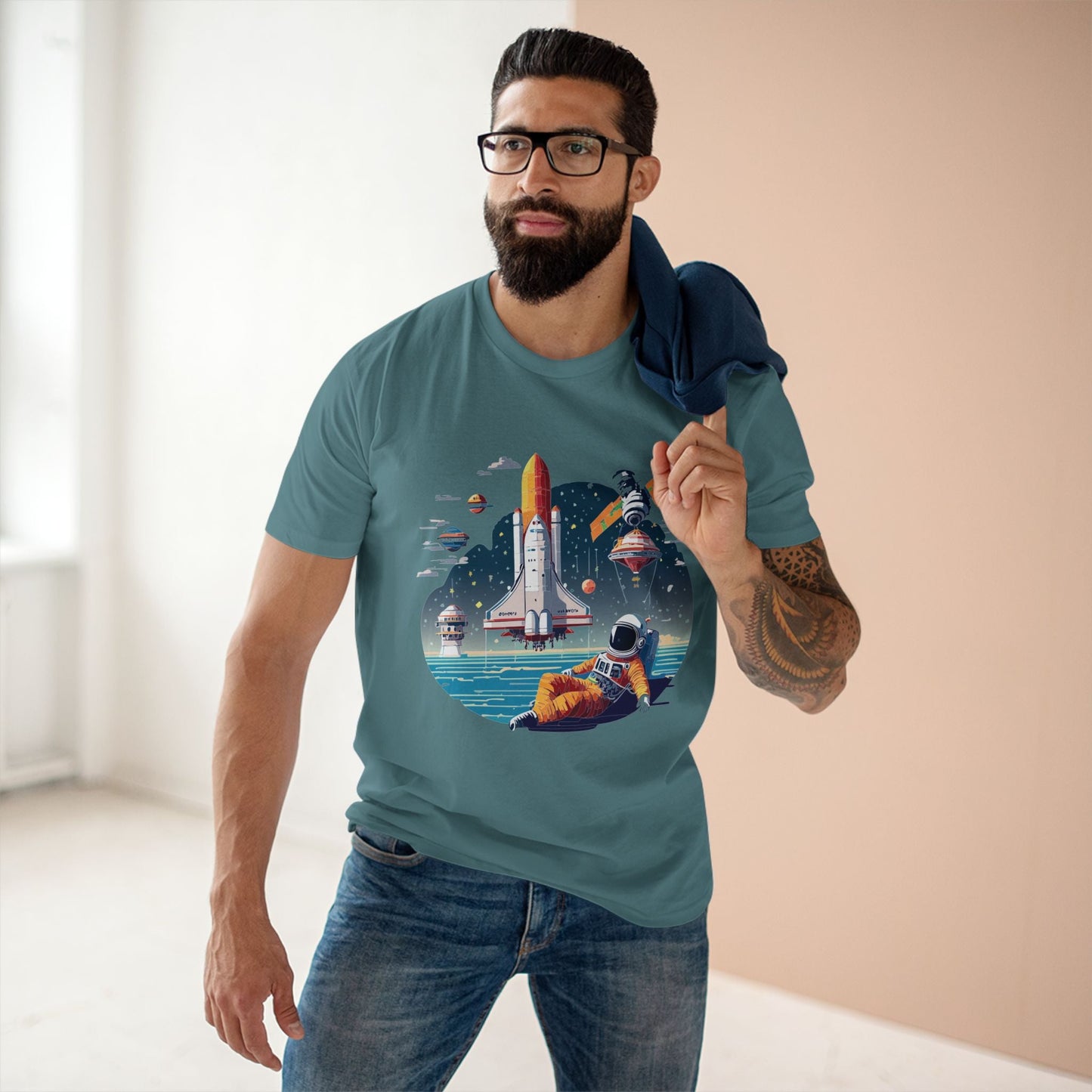 Cosmos Shirt, Astronaut Shirt Retro2Nova