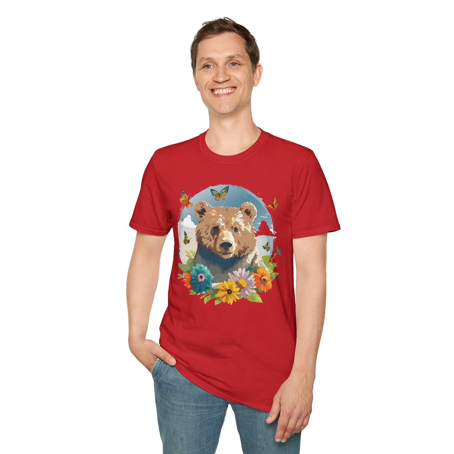 Bear T-Shirt, Teddy Bear T Shirt, Shirt with Bear, Shirt with Animal
