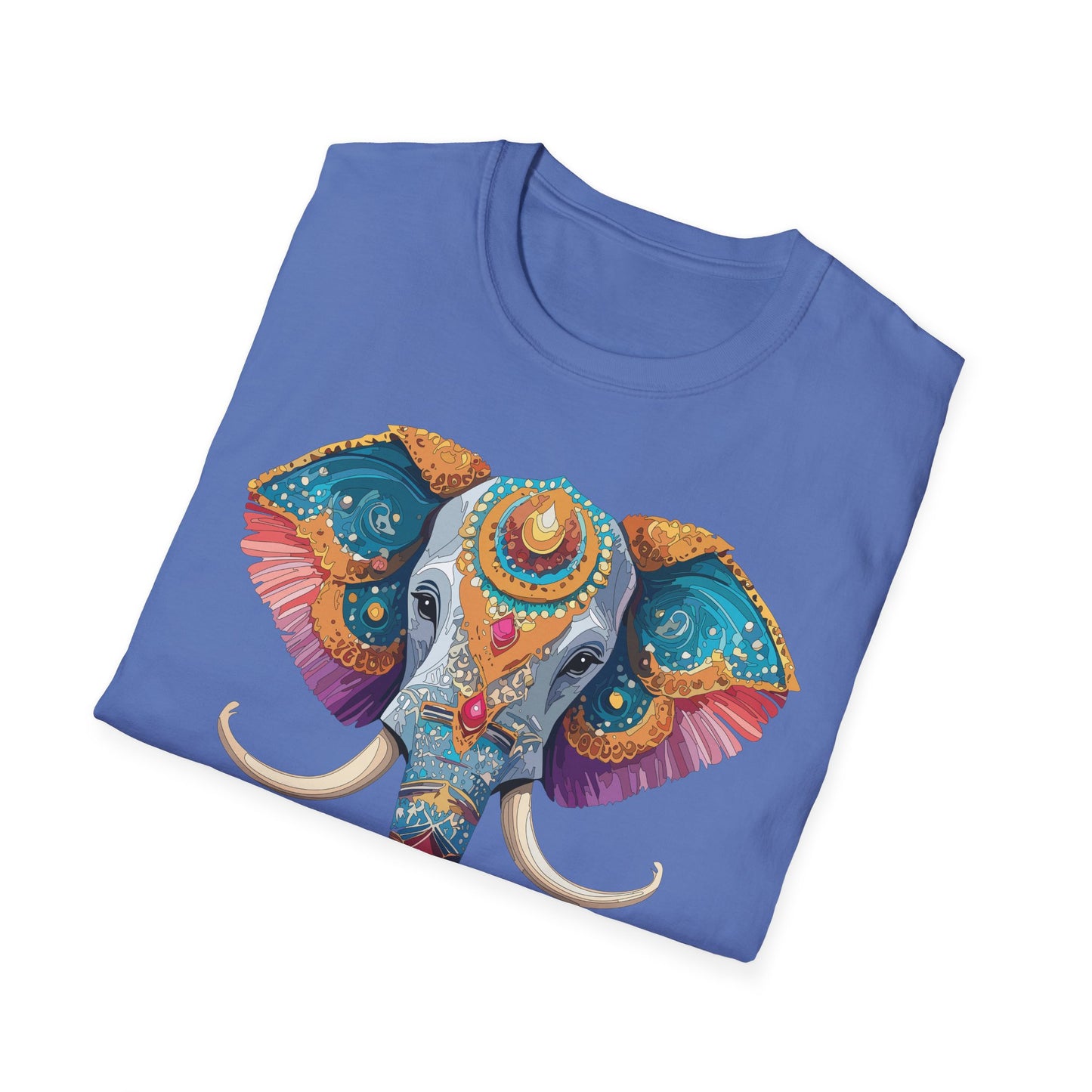 Elephant Shirt, T Shirt with Elephant, Elephant on T Shirt, T Shirt with Animation, Animals Tee Shirt