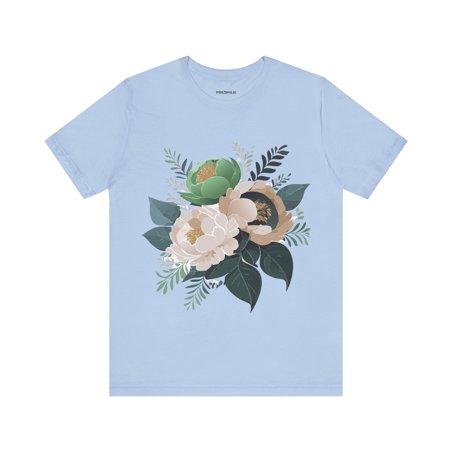 Flowers Shirt, Floral Shirt - retro2nova