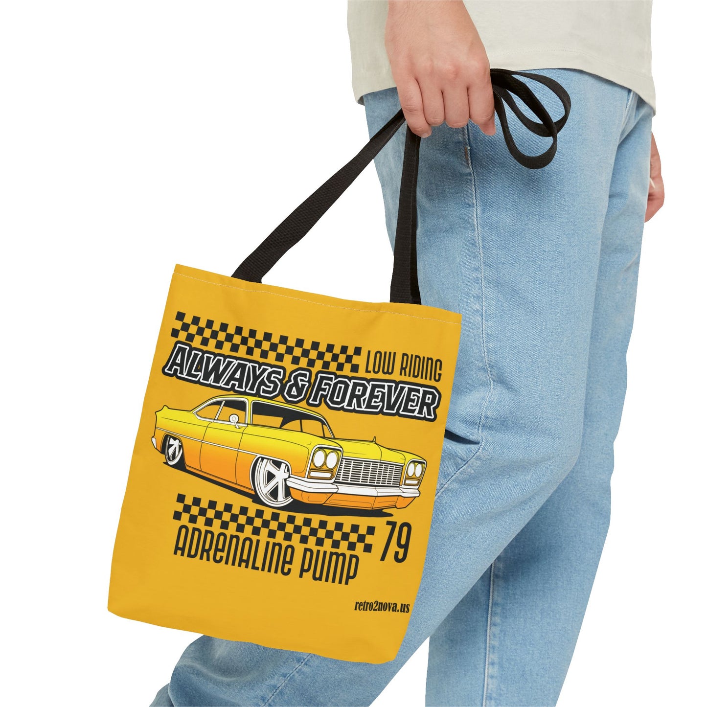 Canvas Tote Bag – Classic Vintage Car - retro2nova