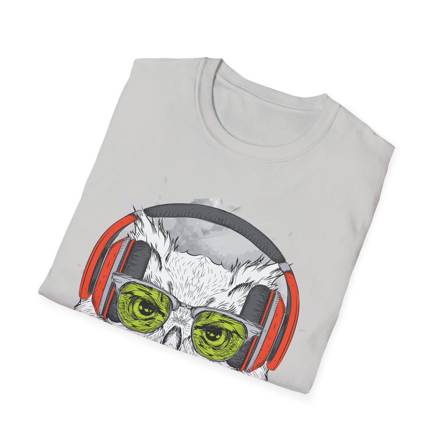 I love Music Animals Shirts, Shirt with Animals, Animals with Headphones Shirt