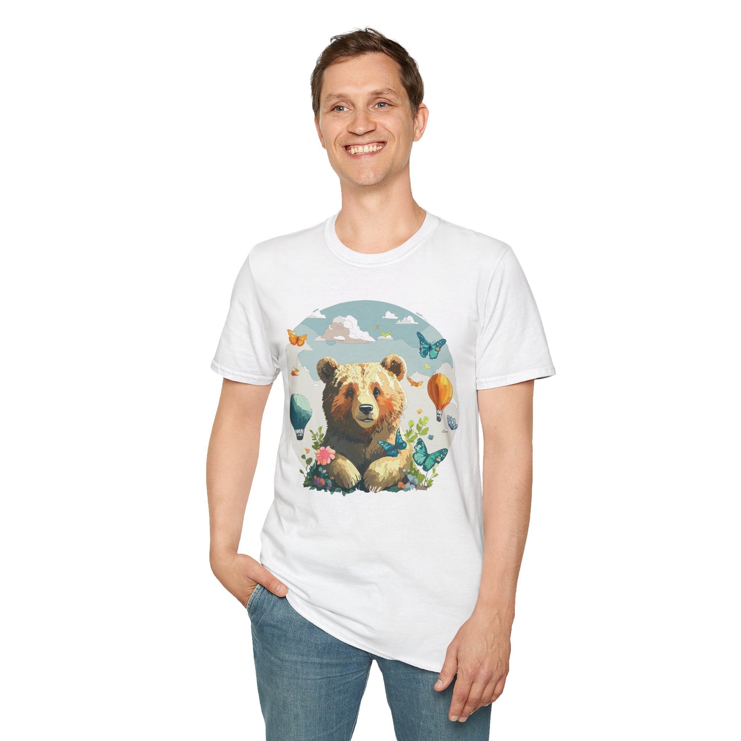 Bear T-Shirt, Teddy Bear T Shirt, Shirt with Bear, Shirt with Animal