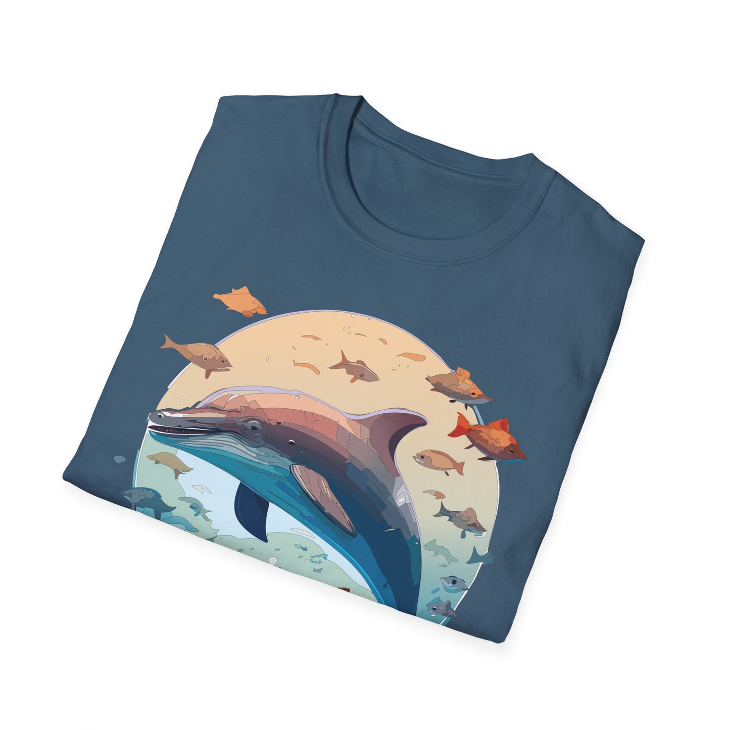 Dolphin Shirts, Shirt with Dolphin, Fish Tee Shirt, Animal Shirt