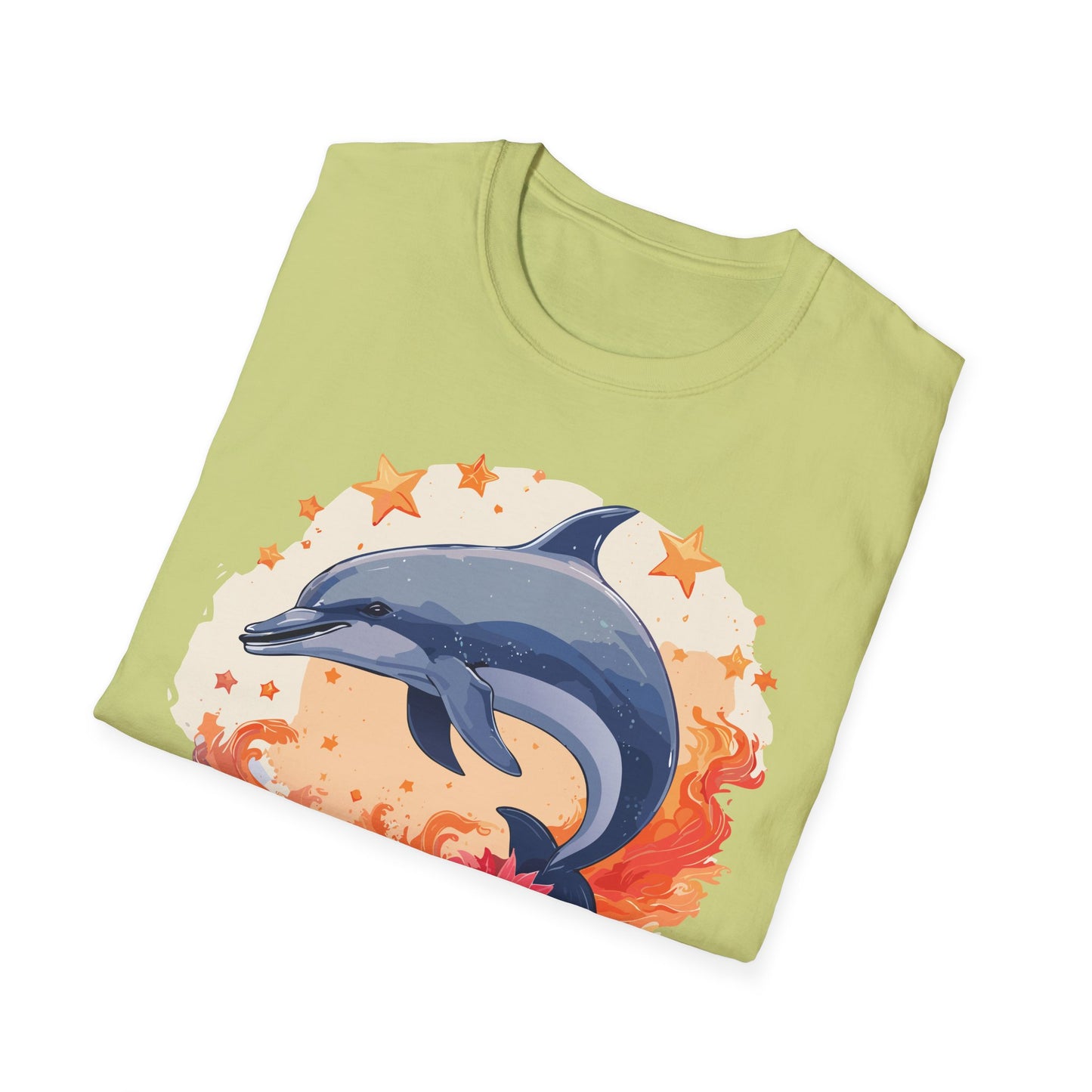 Dolphin Shirts, Shirt with Dolphin, Fish Tee Shirt, Animal Shirt
