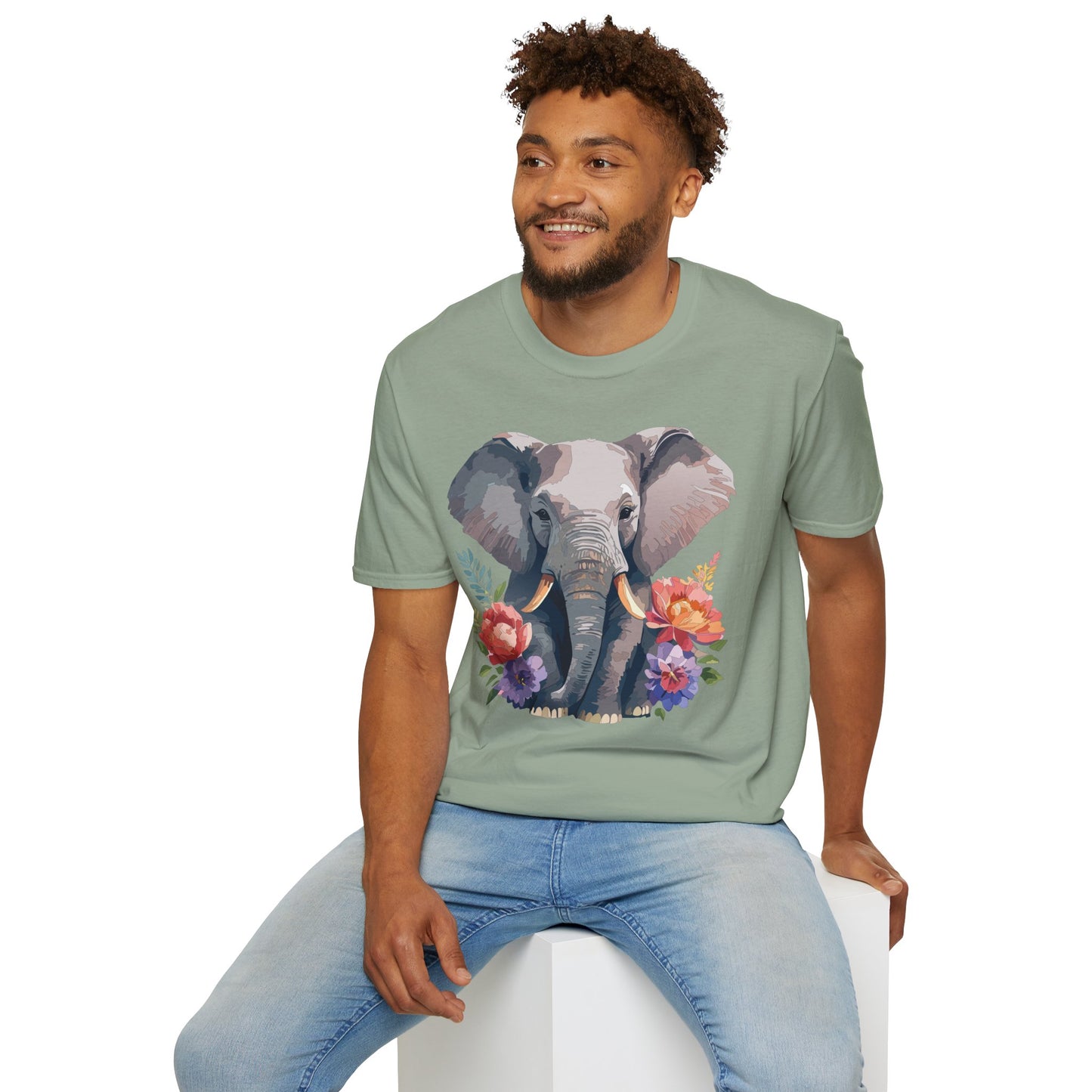 Elephant T-Shirt, Elephant T Shirt, Shirt with Elephant, Shirt with Animal