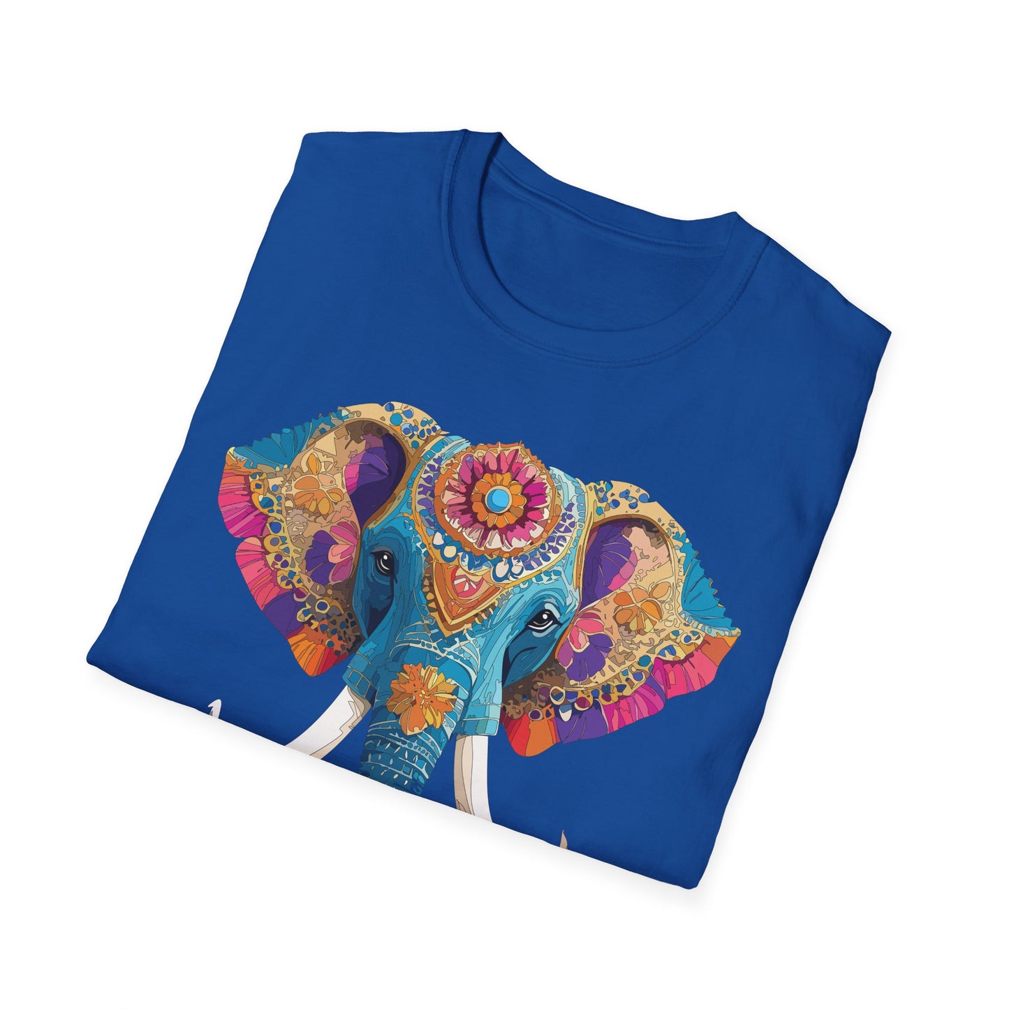 Elephant Shirt, T Shirt with Elephant, Elephant on T Shirt, T Shirt with Animation, Animals Tee Shirt