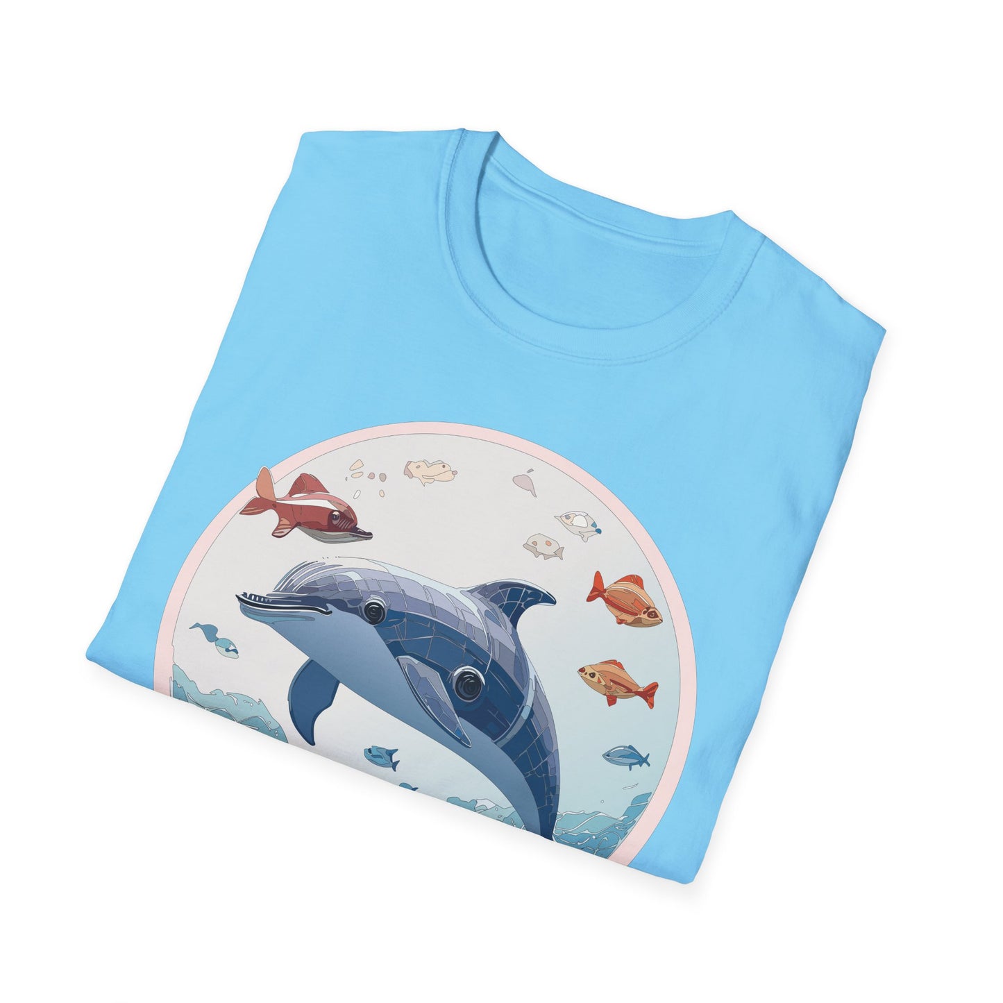 Dolphin Shirts, Shirt with Dolphin, Fish Tee Shirt, Animal Shirt