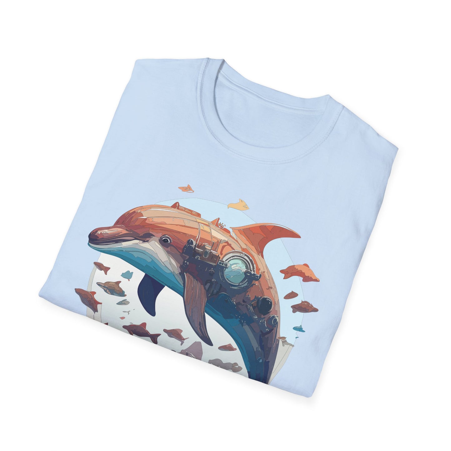 Dolphin Shirts, Shirt with Dolphin, Fish Tee Shirt, Animal Shirt
