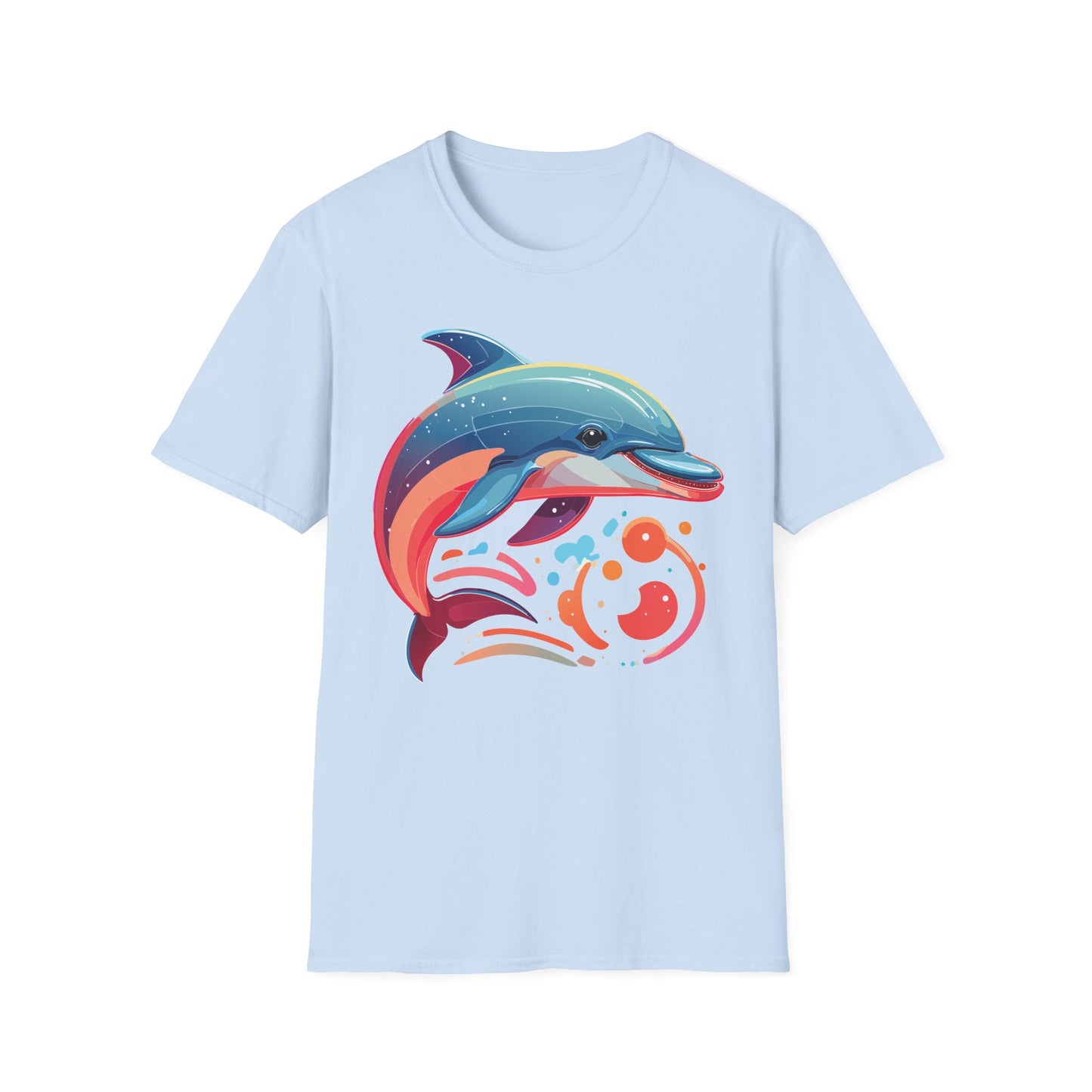 Dolphin Shirts, Shirt with Dolphin, Fish Tee Shirt, Animal Shirt