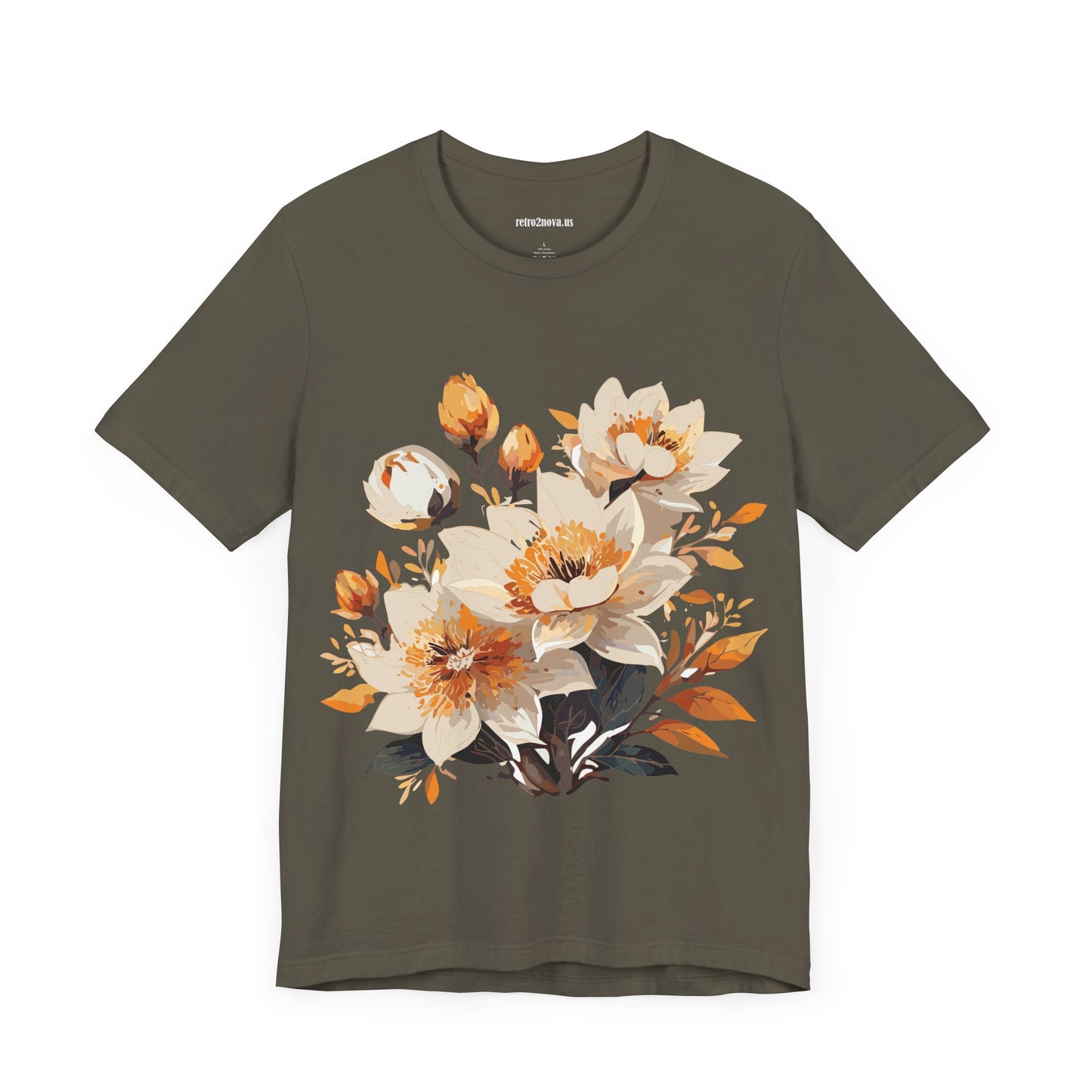 Flowers Shirt, Floral Shirt