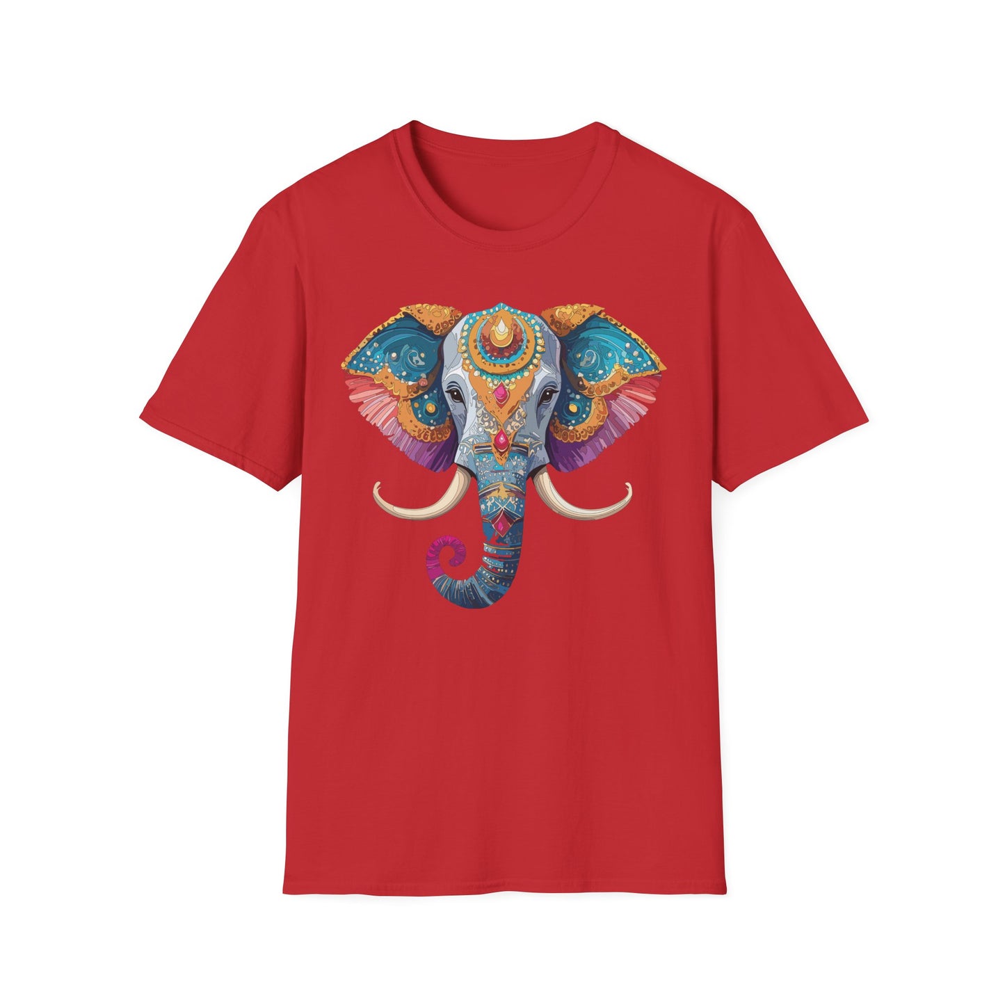 Elephant Shirt, T Shirt with Elephant, Elephant on T Shirt, T Shirt with Animation, Animals Tee Shirt