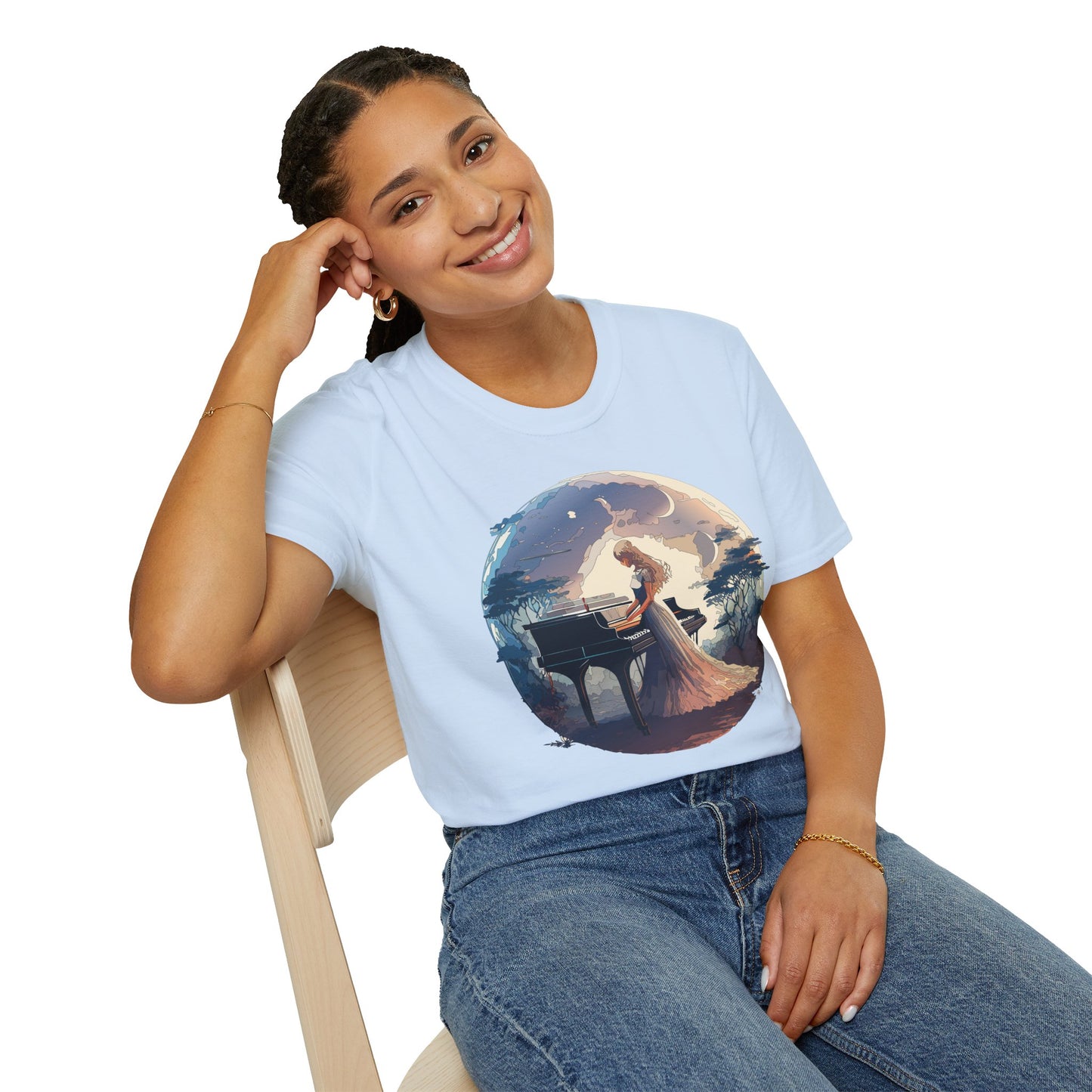 Womens T Shirts, Ladies Graphic T Shirts, Art Design Shirt