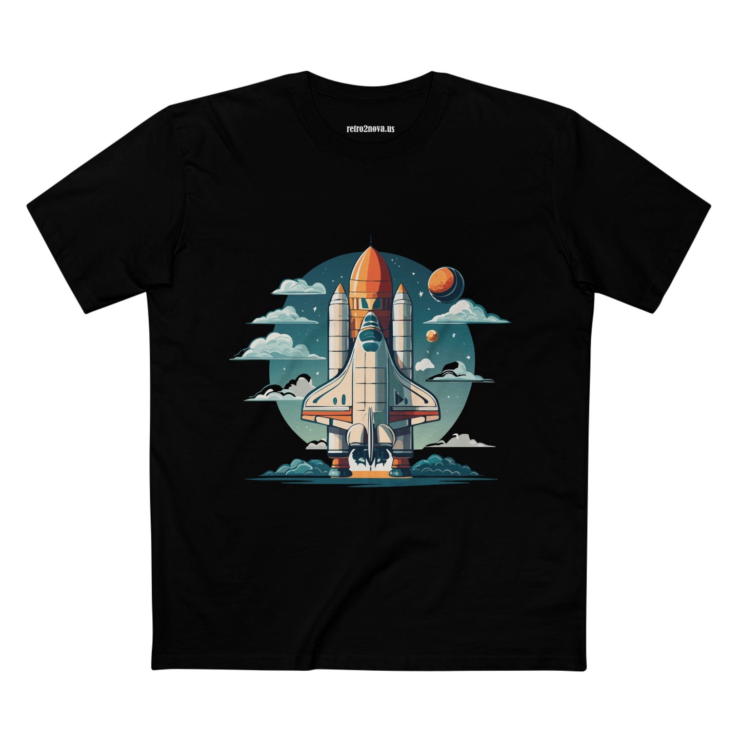 Cosmos Shirt, Shuttle Shirt - retro2nova