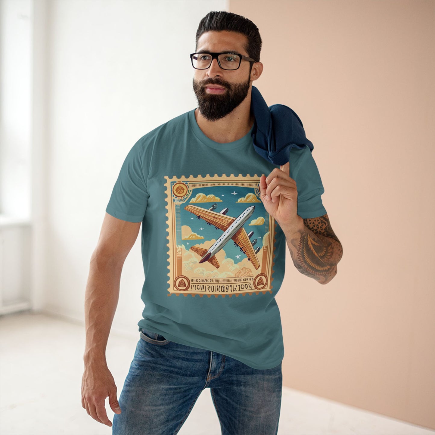 Stamp Shirt, Postage Stamp Shirt - retro2nova