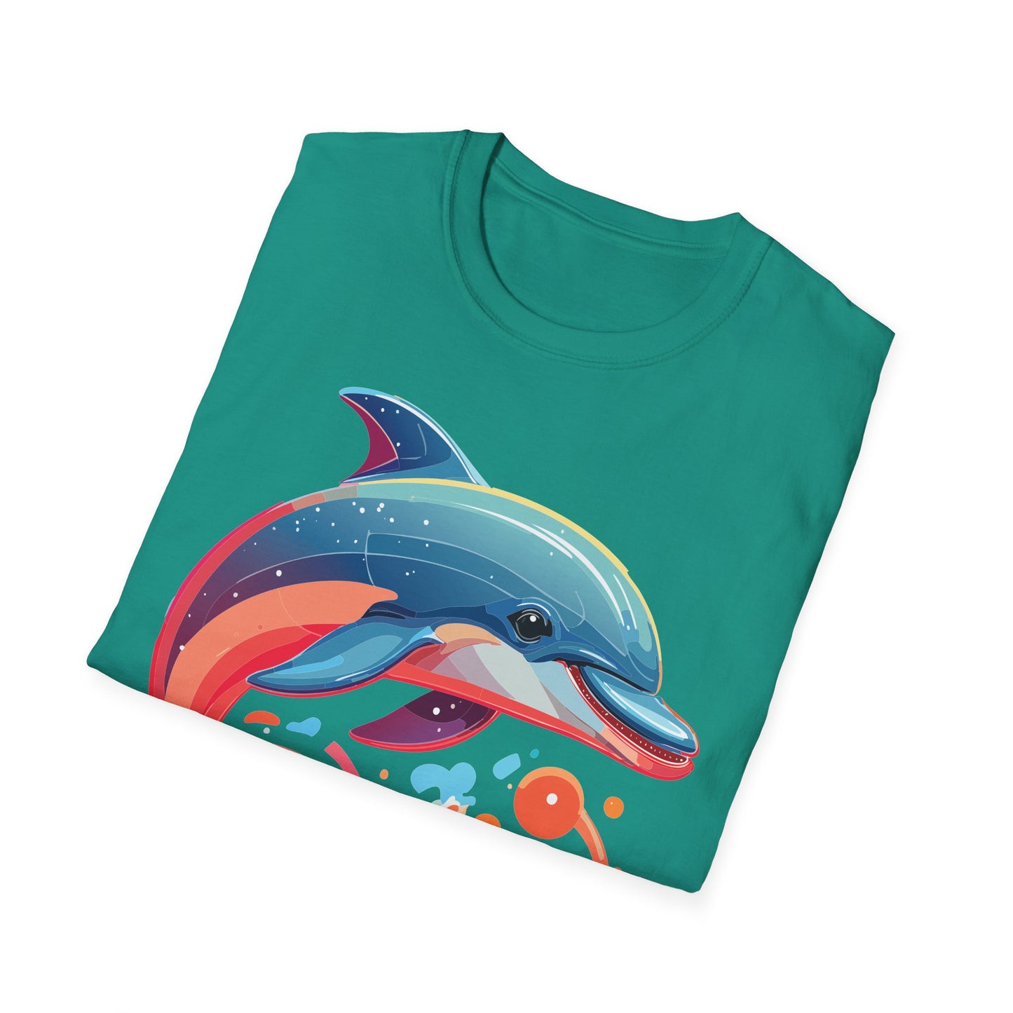 Dolphin Shirts, Shirt with Dolphin, Fish Tee Shirt, Animal Shirt
