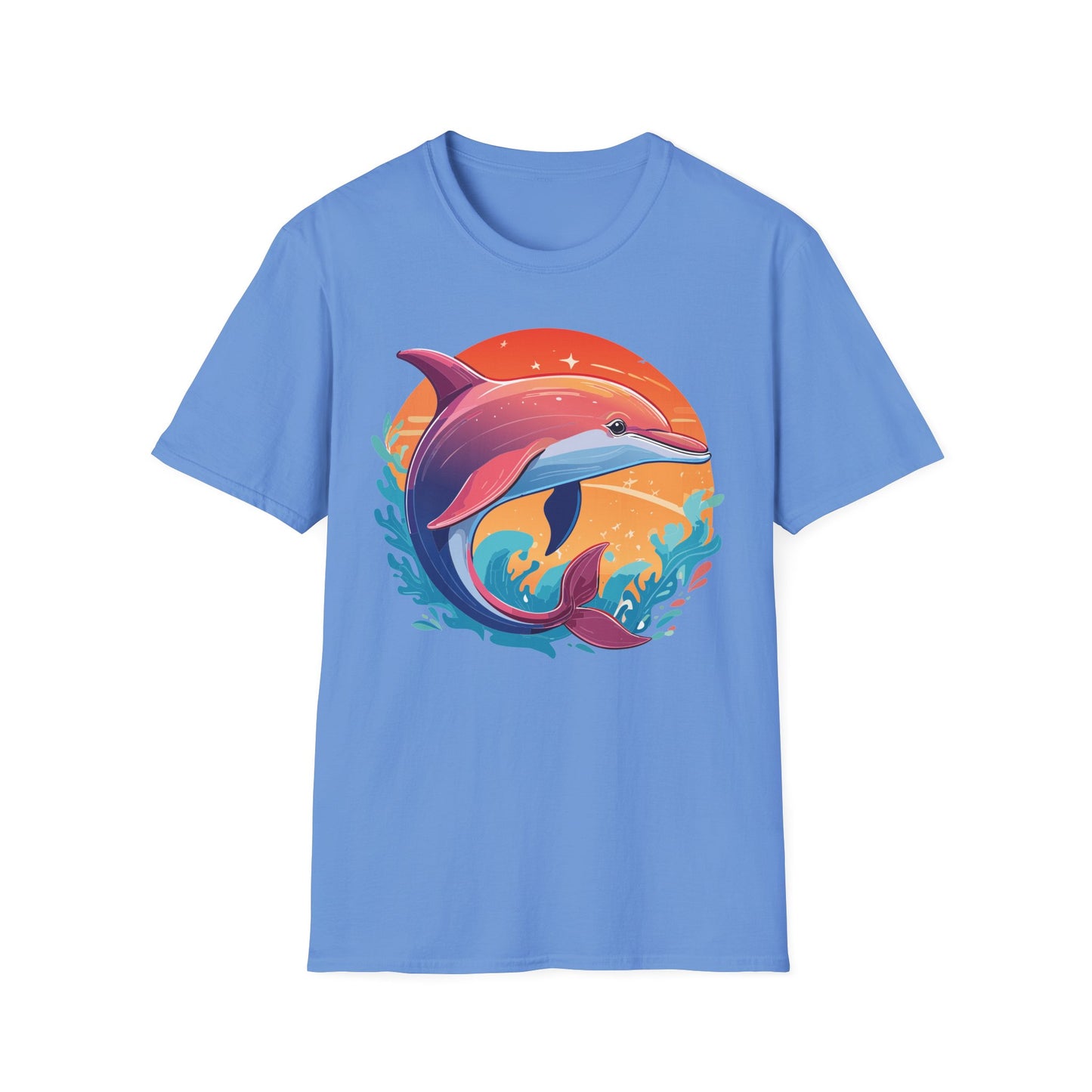 Dolphin Shirts, Shirt with Dolphin, Fish Tee Shirt, Animal Shirt