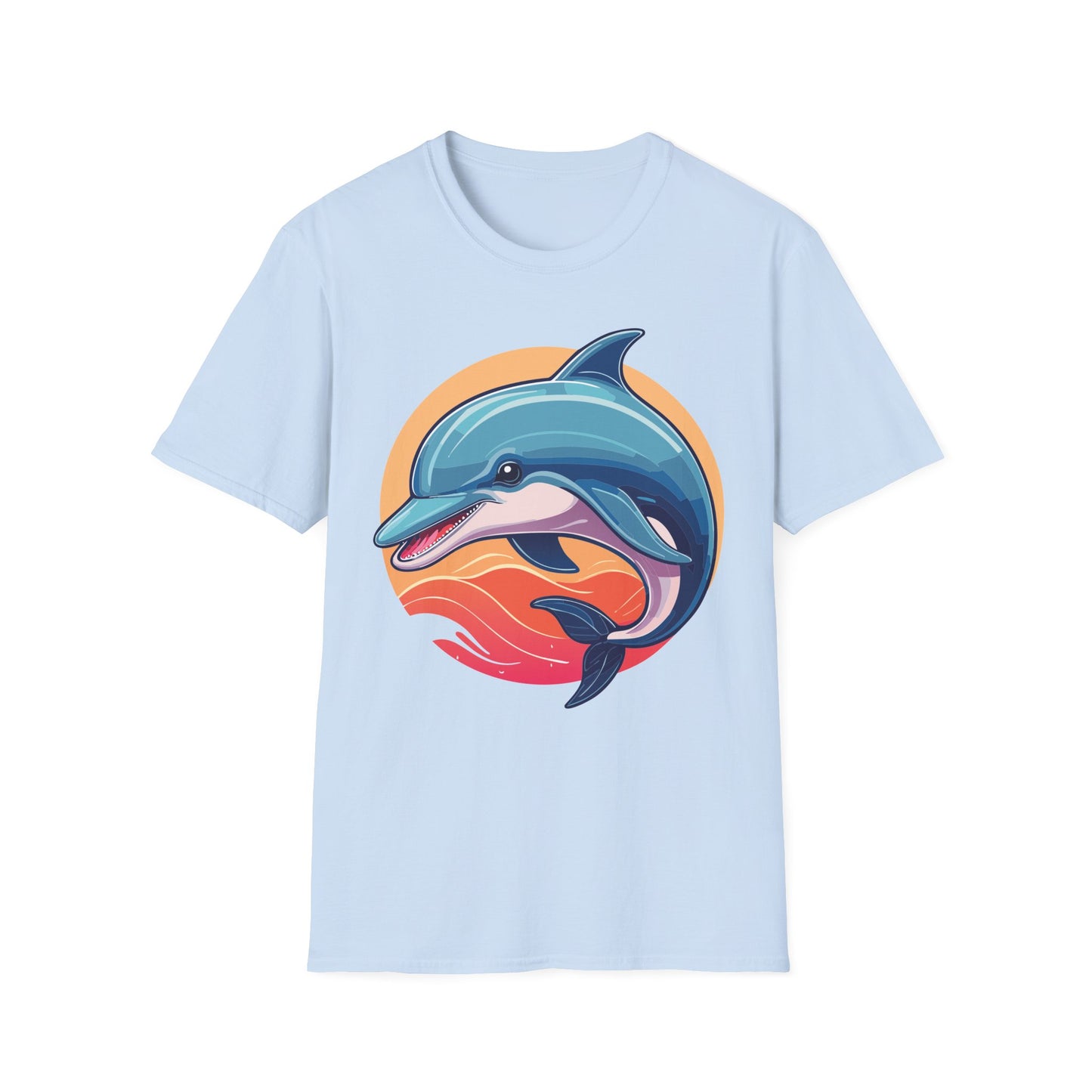 Dolphin Shirts, Shirt with Dolphin, Fish Tee Shirt, Animal Shirt