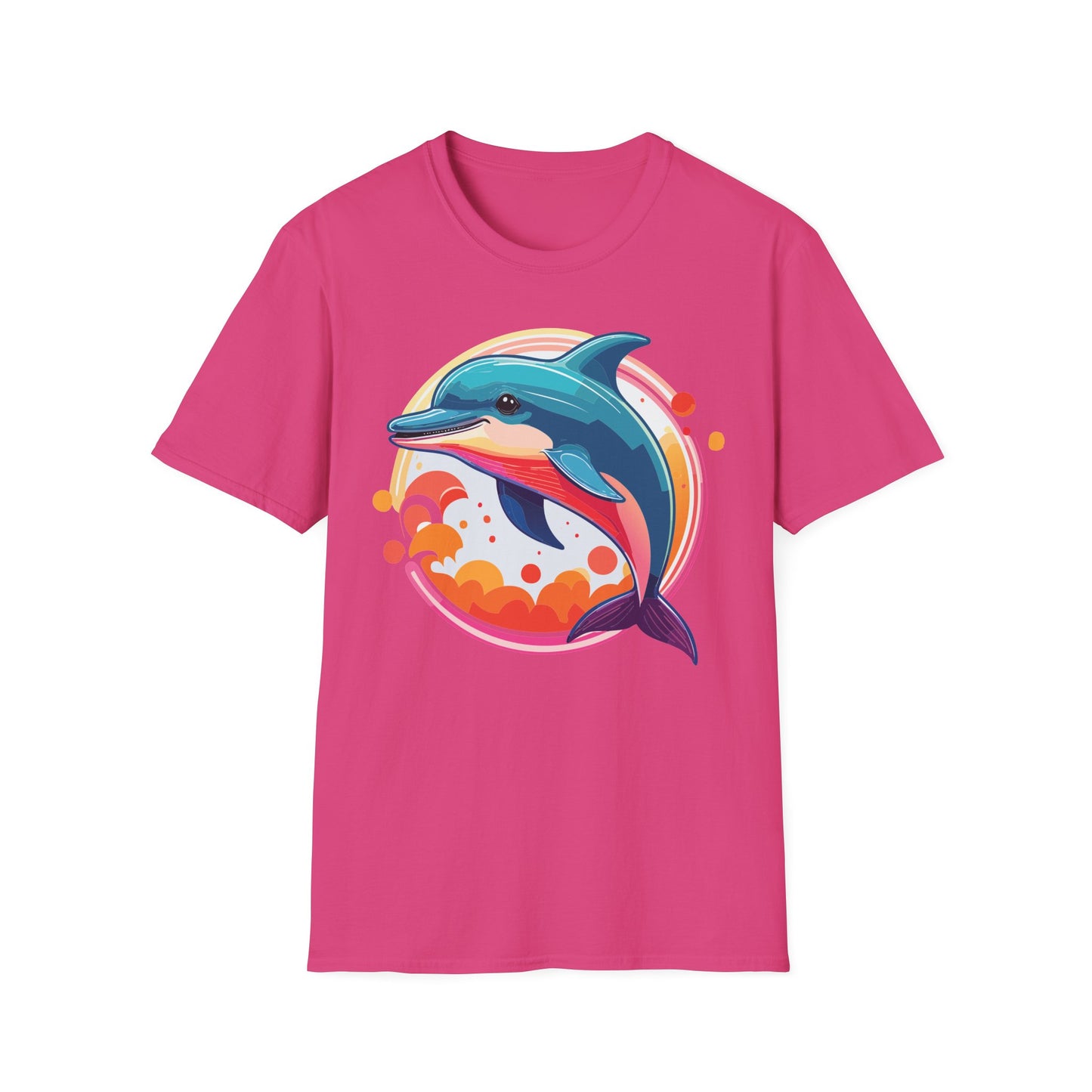 Dolphin Shirts, Shirt with Dolphin, Fish Tee Shirt, Animal Shirt