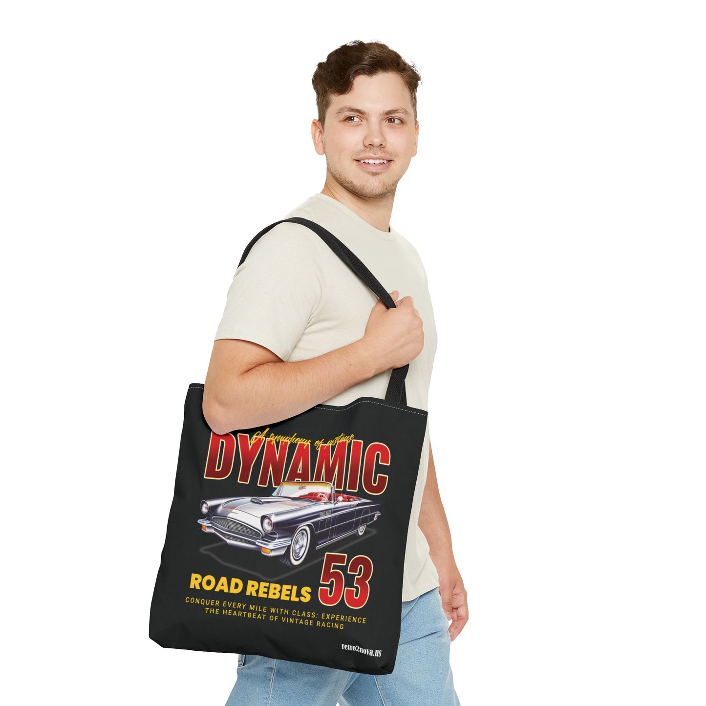 Canvas Tote Bag – Classic Vintage Car - retro2nova