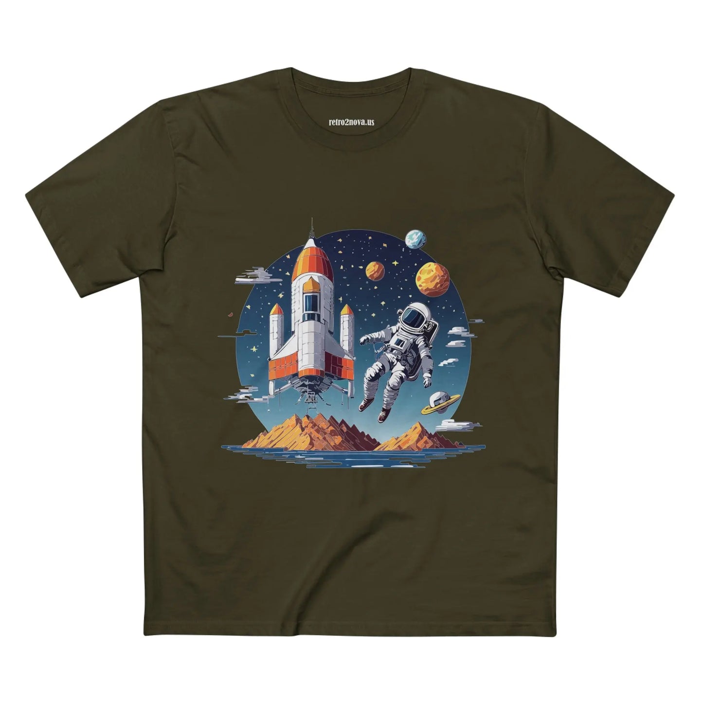 Cosmos Shirt, Astronaut Shirt Retro2Nova