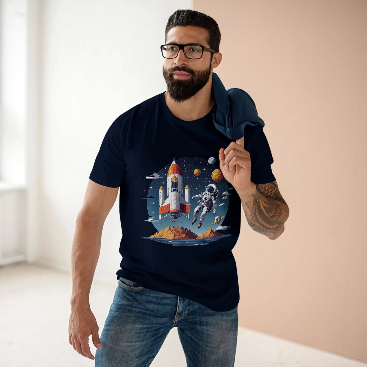 Cosmos Shirt, Astronaut Shirt Retro2Nova
