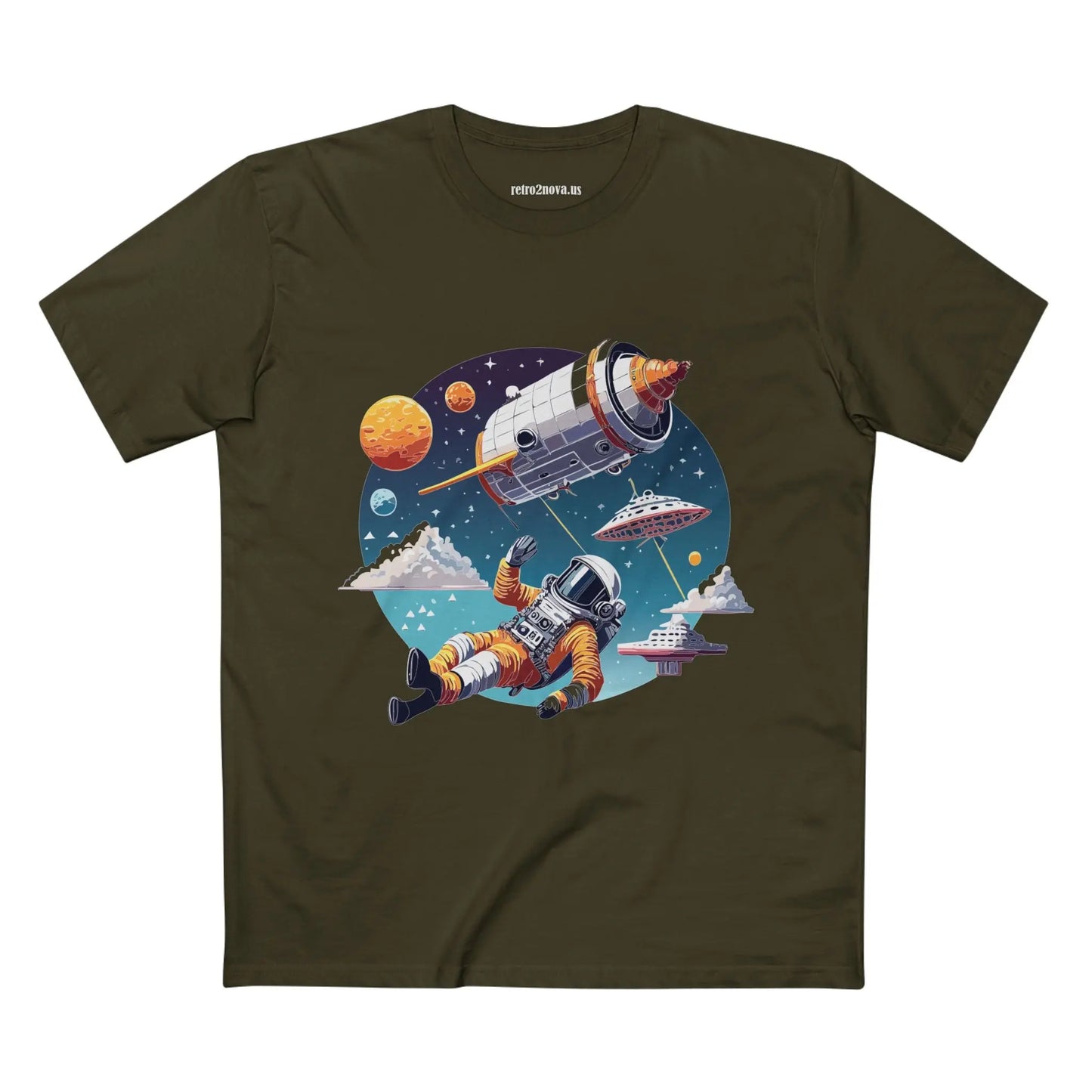 Cosmos Shirt, Astronaut Shirt Retro2Nova
