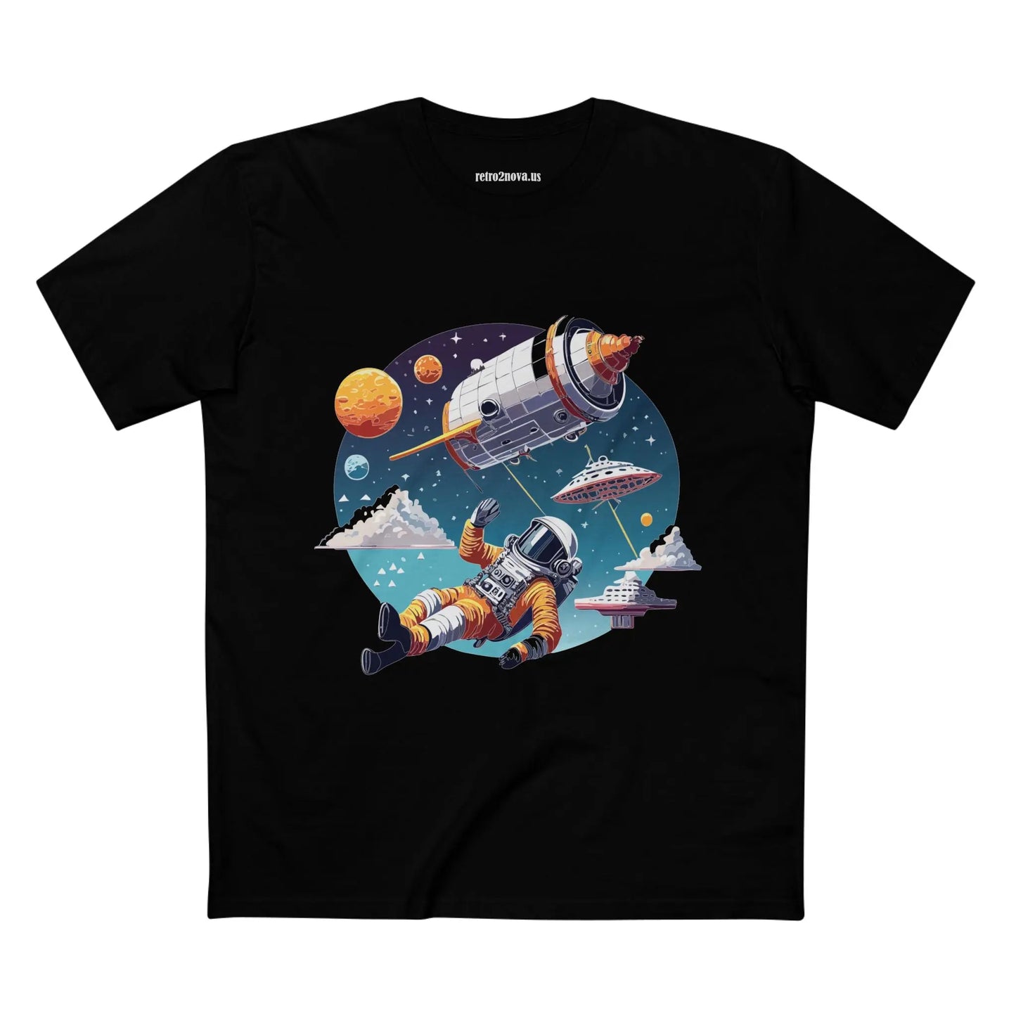 Cosmos Shirt, Astronaut Shirt Retro2Nova