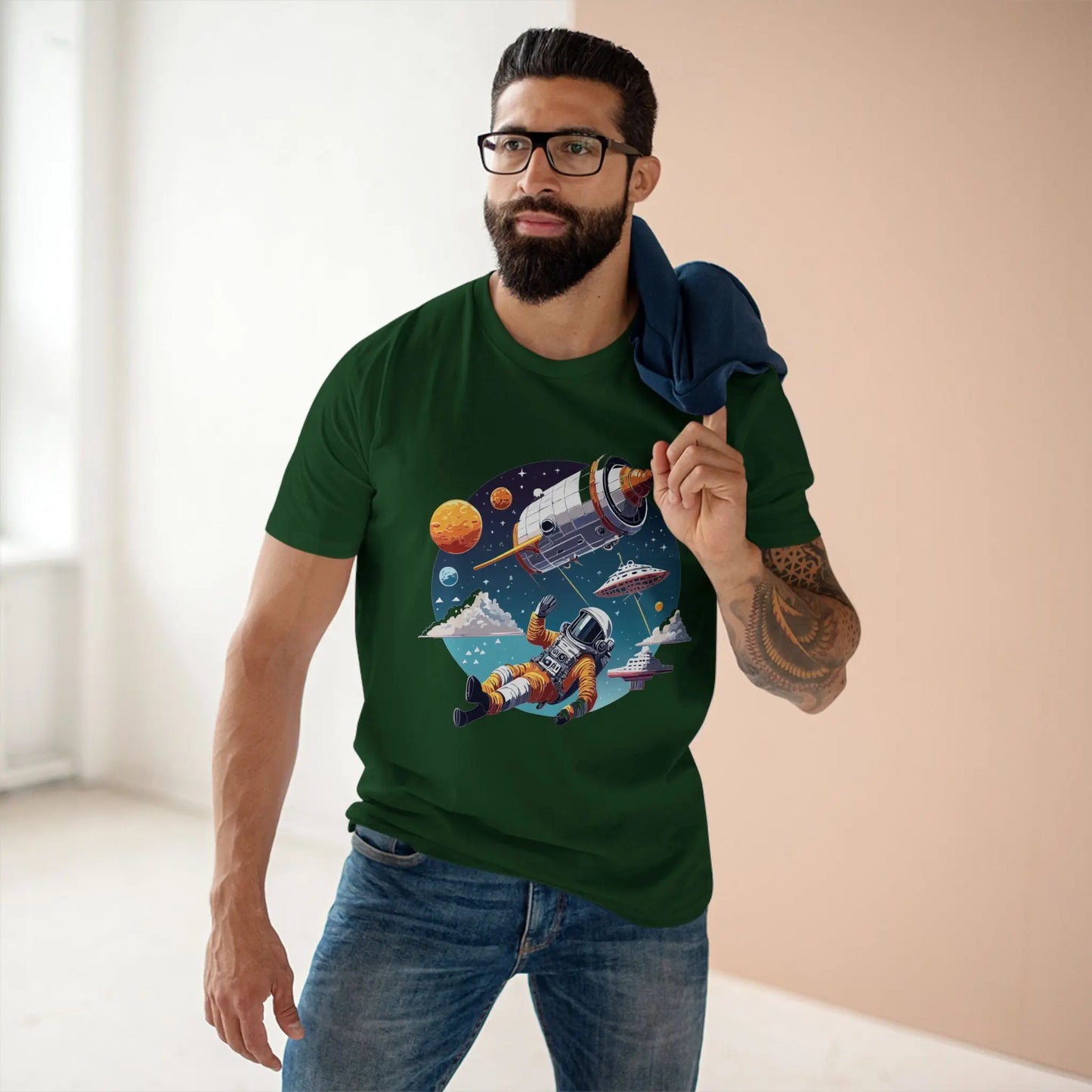 Cosmos Shirt, Astronaut Shirt Retro2Nova