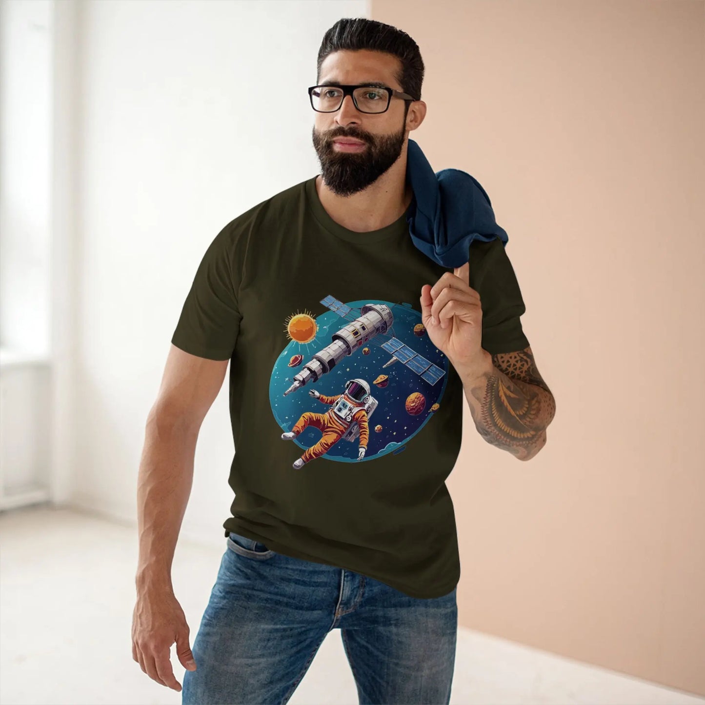 Cosmos Shirt, Astronaut Shirt Retro2Nova