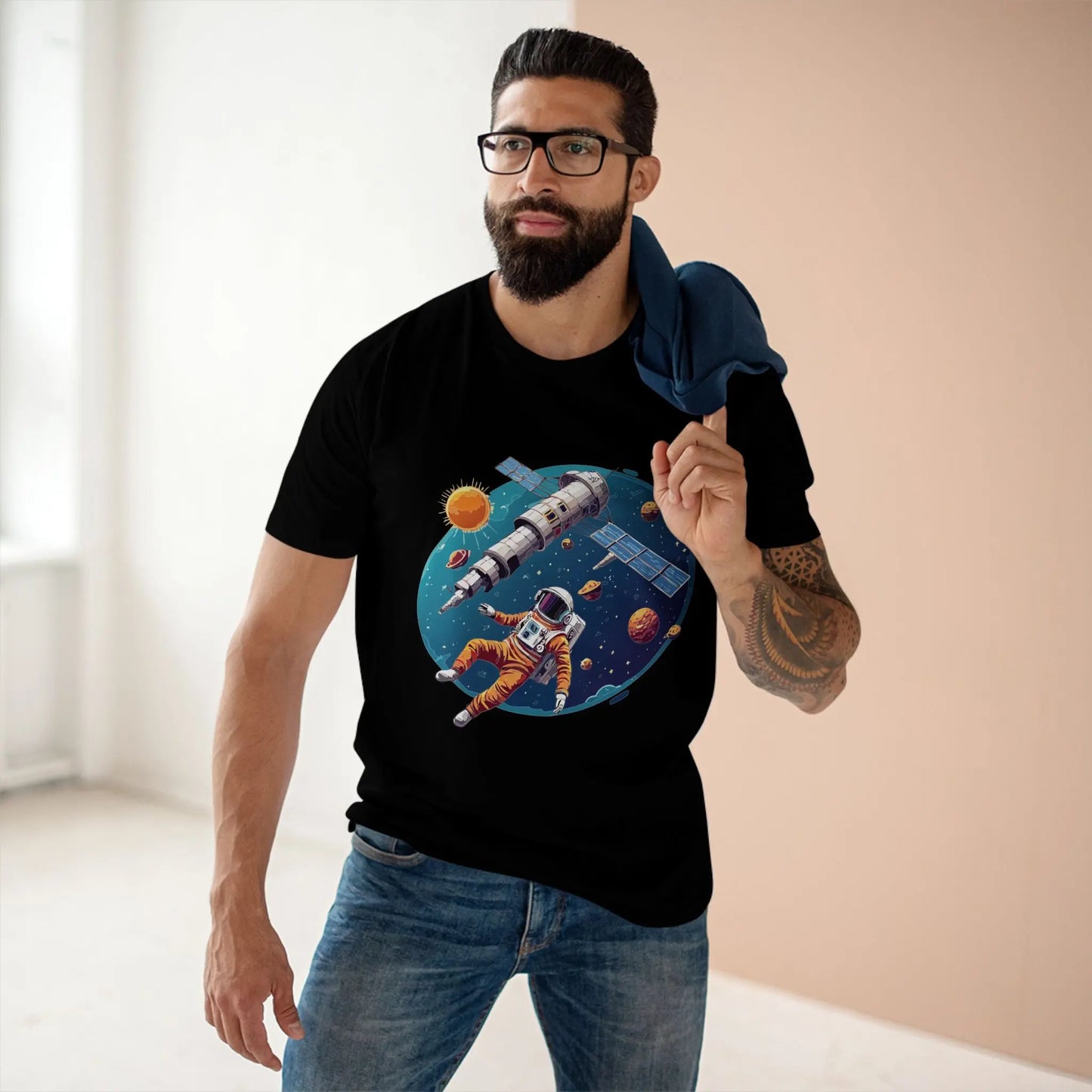 Cosmos Shirt, Astronaut Shirt Retro2Nova