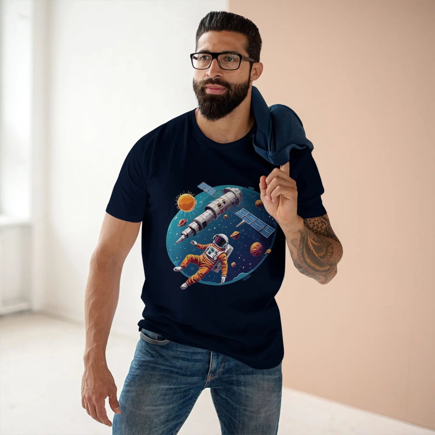 Cosmos Shirt, Astronaut Shirt Retro2Nova