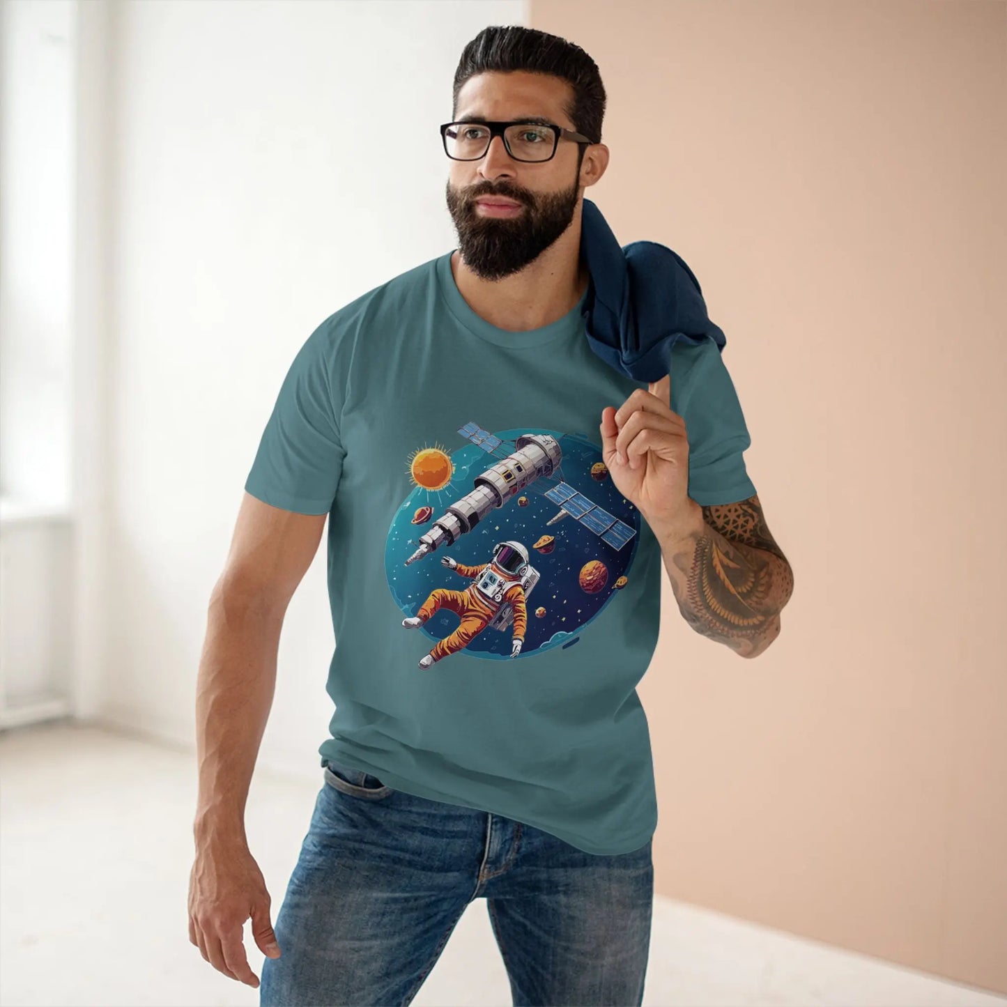 Cosmos Shirt, Astronaut Shirt Retro2Nova